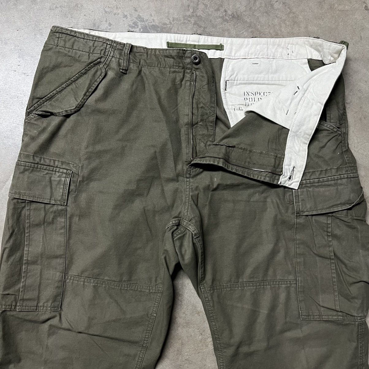 Polo Ralph Lauren × RRL Ralph Lauren Polo Ralph Lauren Military Tactical Cargo Pants Size US 44 / EU 60 - 8 Thumbnail