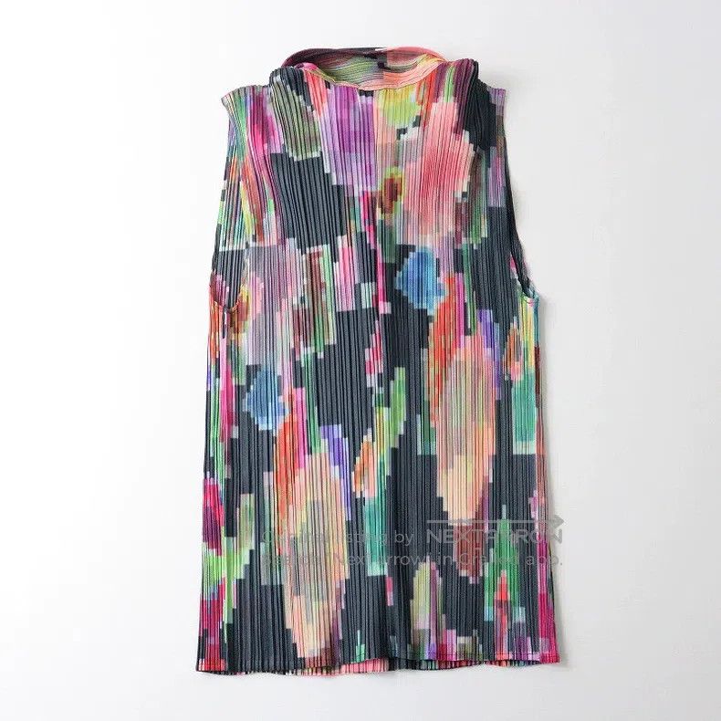 Issey Miyake Issey Miyake Color-block Waistcoat Size M / US 6-8 / IT 42-44 - 3 Thumbnail