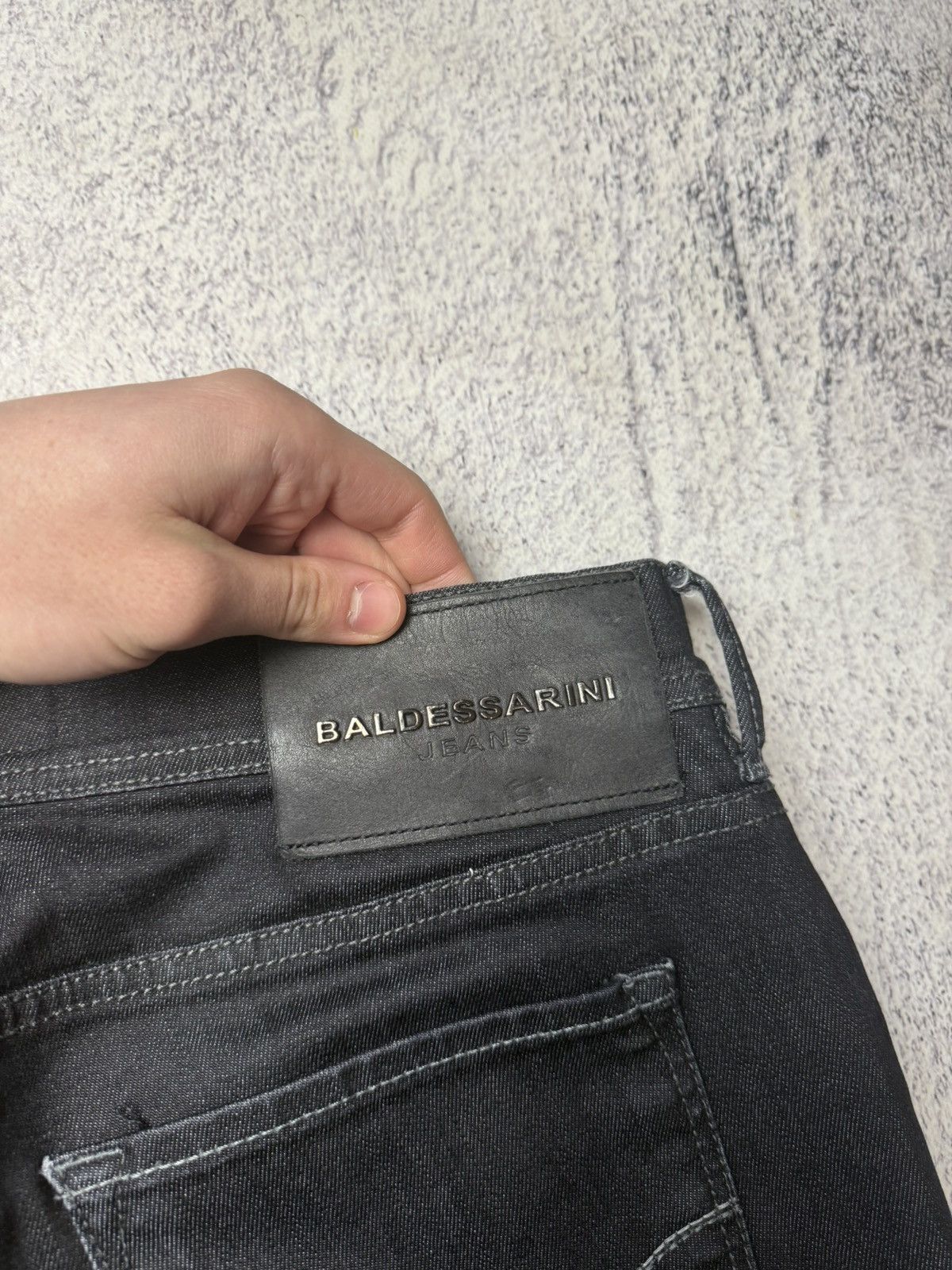 Baldessarini VINTAGE BLACK BALDESSARINI JEANS DENIM PANTS Y2K LUXURY MONE Size US 34 / EU 50 - 5 Thumbnail