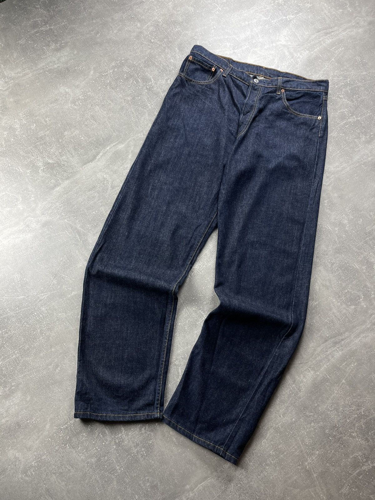 Levi's Levi’s 513 "Big Boy" VNTG Jeans Dark Blue Denim Size US 38 / EU 54 - 6 Thumbnail