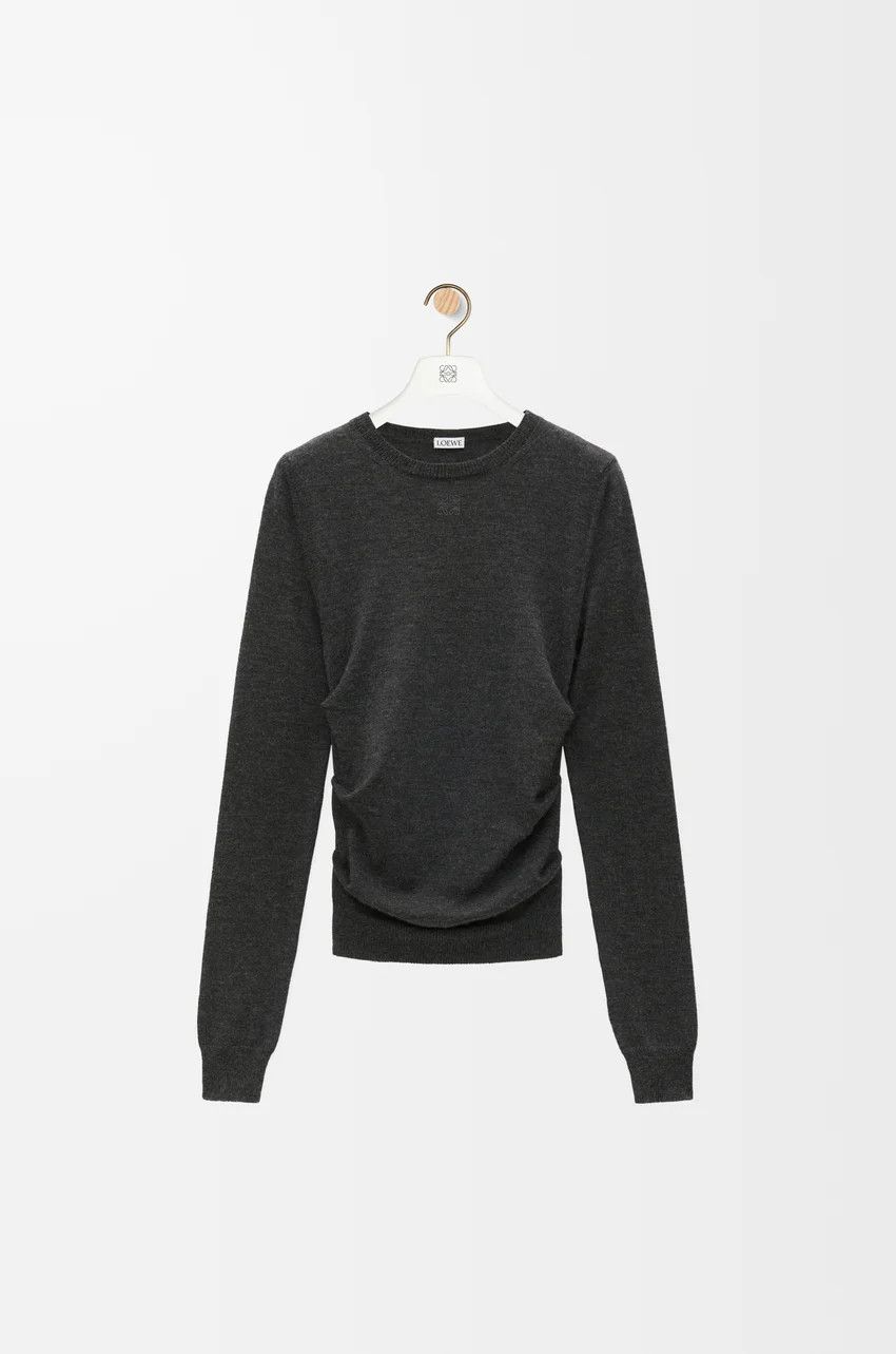 Loewe o1loc1c0525 Draped Sweater in Grey Size S / US 4 / IT 40 - 1 Thumbnail