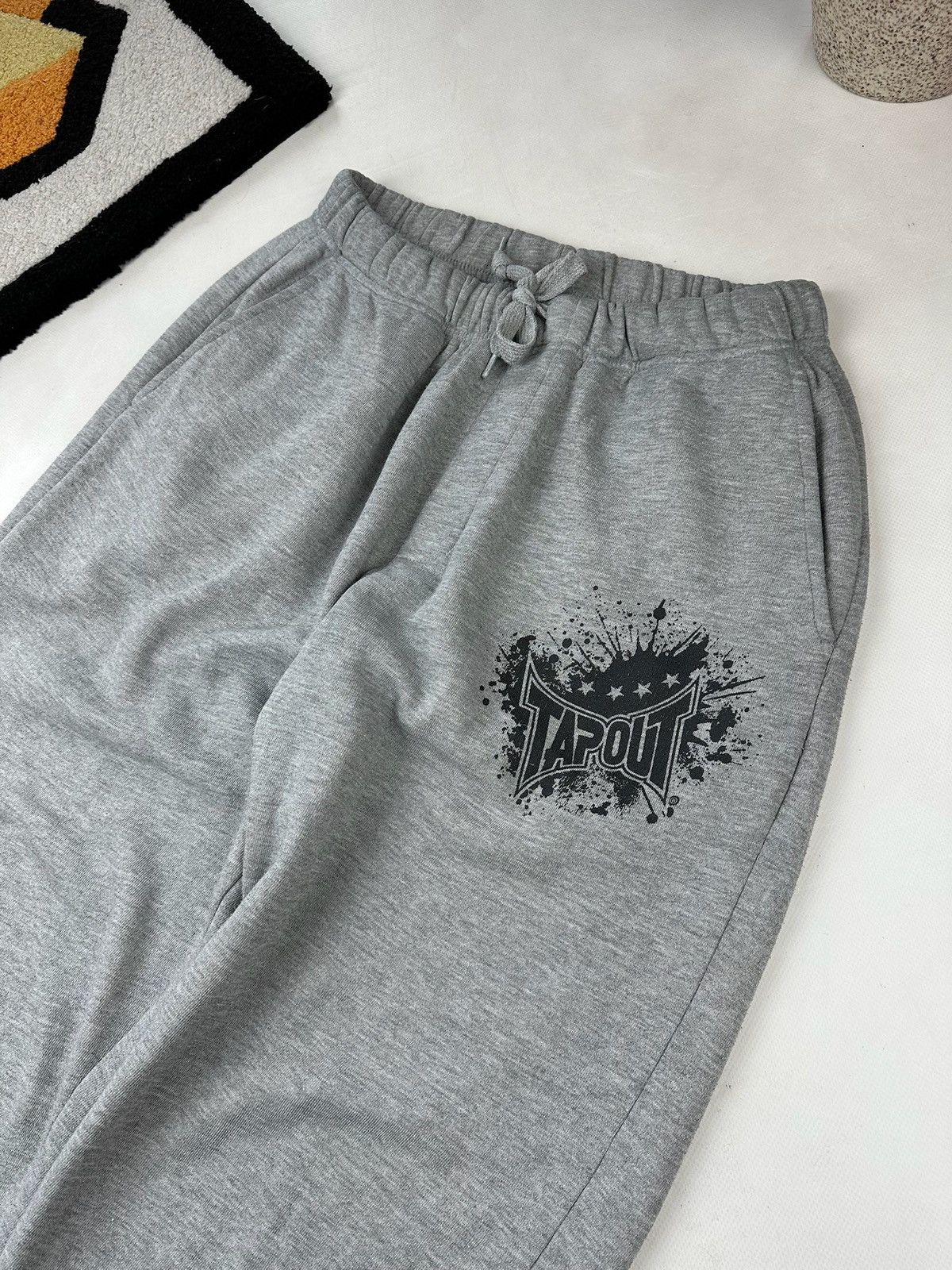 Affliction × Tapout TAPOUT sweatpants vintage y2k skulls zip up grunge skater Size US 33 - 9 Thumbnail