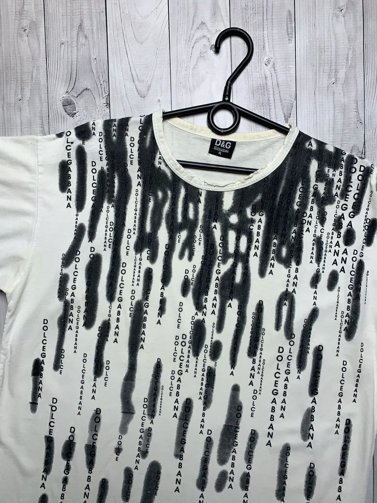 Vintage Vintage Dolce Gabbana tee logo rare size L Size US L / EU 52-54 / 3 - 2 Thumbnail