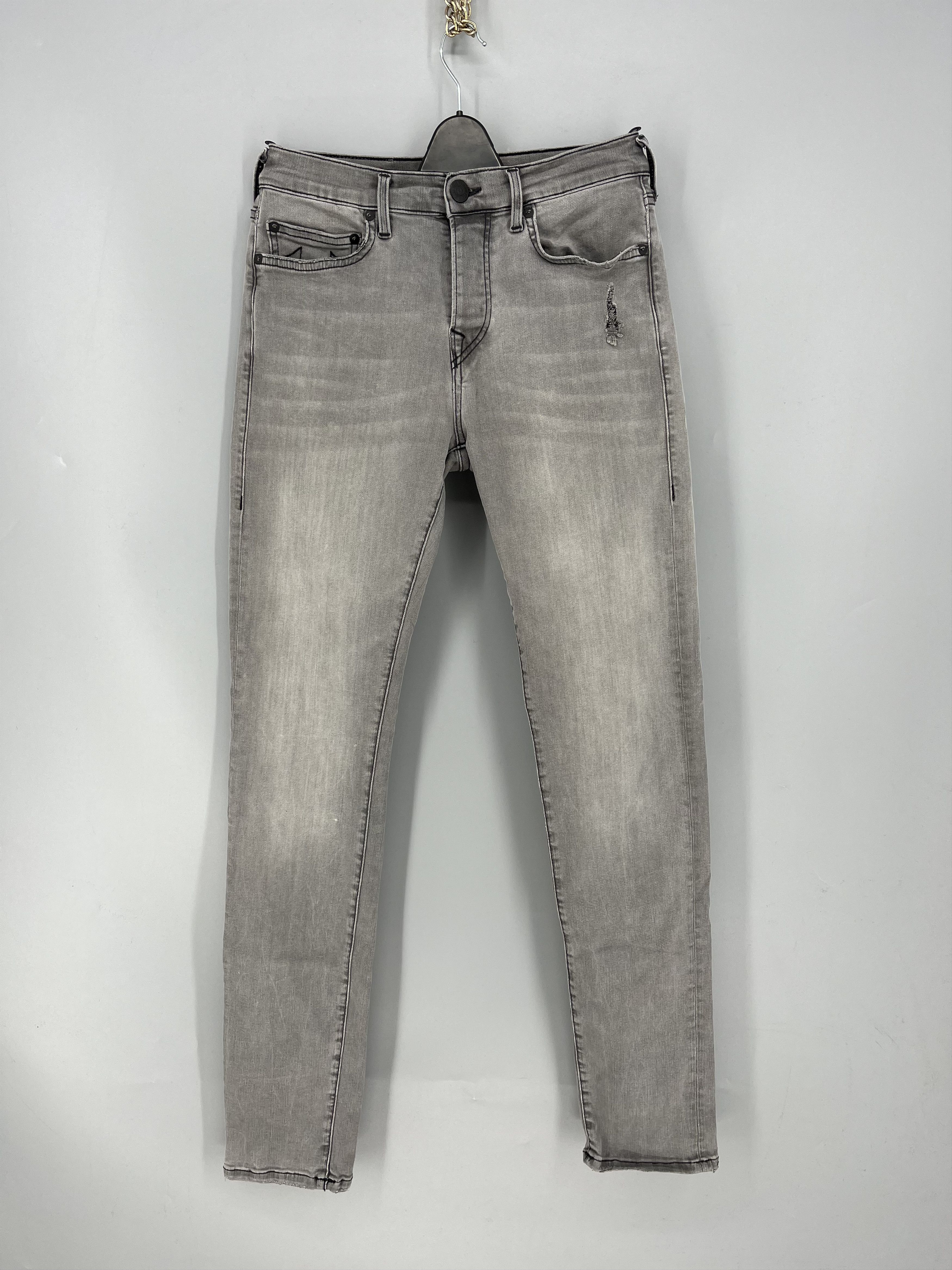 True Religion TRUE RELIGION Rocco painted slim-leg jeans Size US 31 - 1 Thumbnail