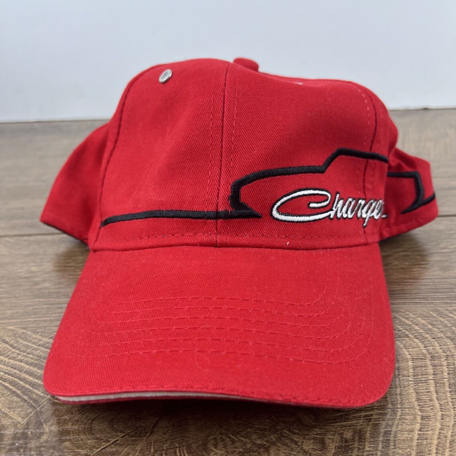 Other Dodge Charger Car Hat Red Cap Charger Adjustable Hat Red Adu Size ONE SIZE - 4 Thumbnail