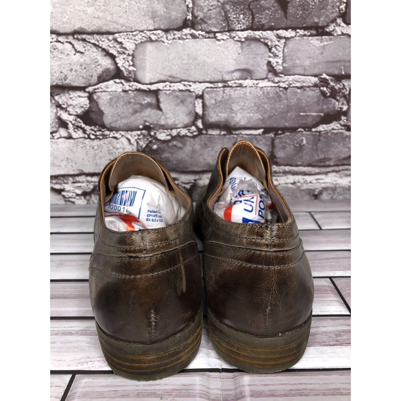Other Arturo Chiang Lucinda Brown Leather Career Oxfords Loafers Size US 7 / IT 37 - 4 Thumbnail