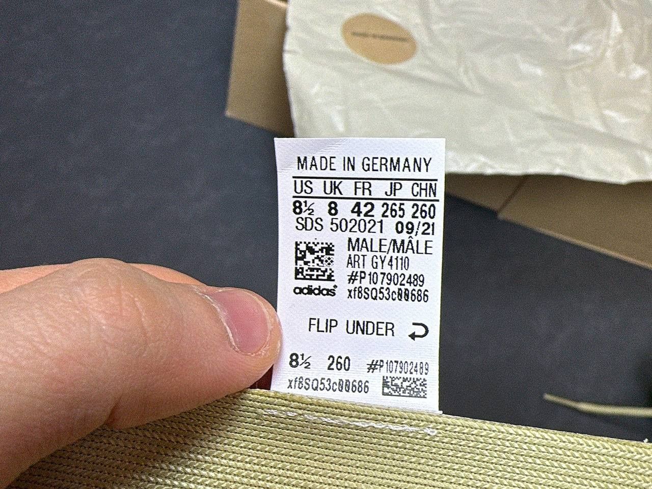 Adidas × Yeezy Adidas Yeezy 450 Risen Us 8.5 New Mens Size US 8.5 / EU 41-42 - 10 Thumbnail