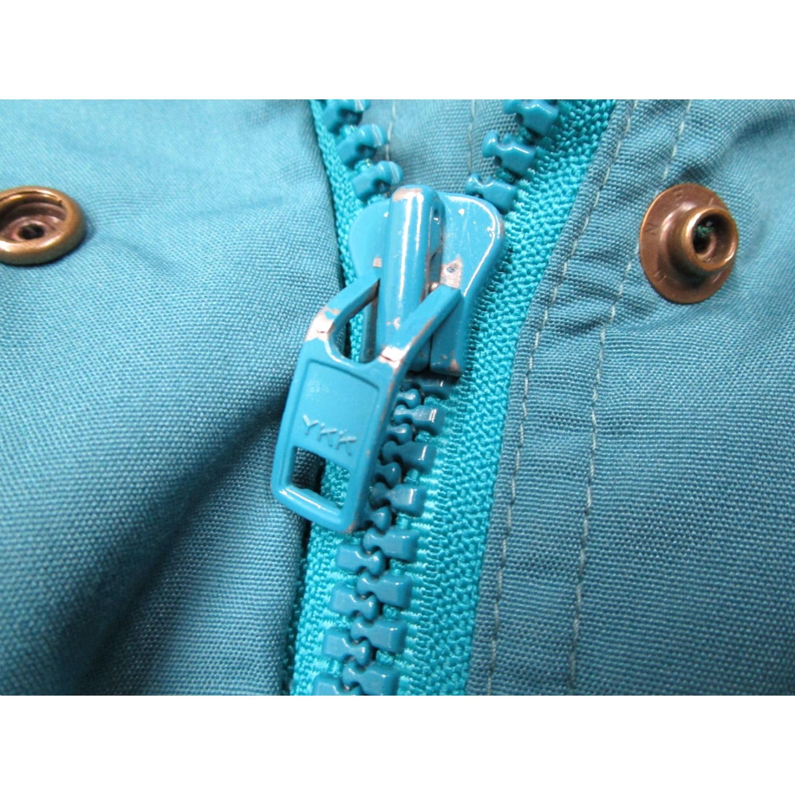 Eddie Bauer VINTAGE Eddie Bauer Women Large Blue Zip Hooded Jacket Lined Jersey Polyester Made in Hong Kong Y2K Size L / US 10 / IT 46 - 5 Thumbnail