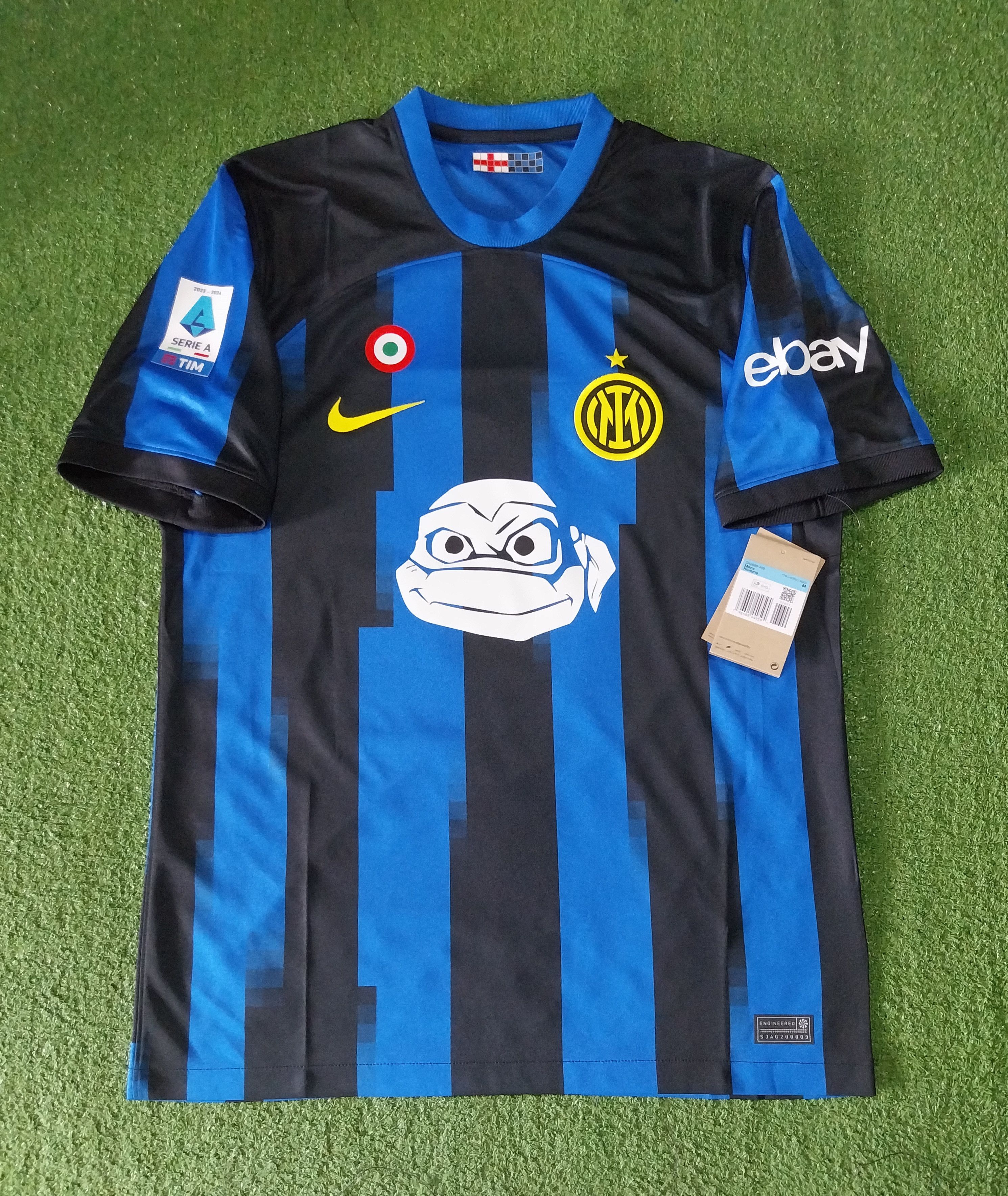 Inter milan x ninja turtles 23/24 martinez jersey football