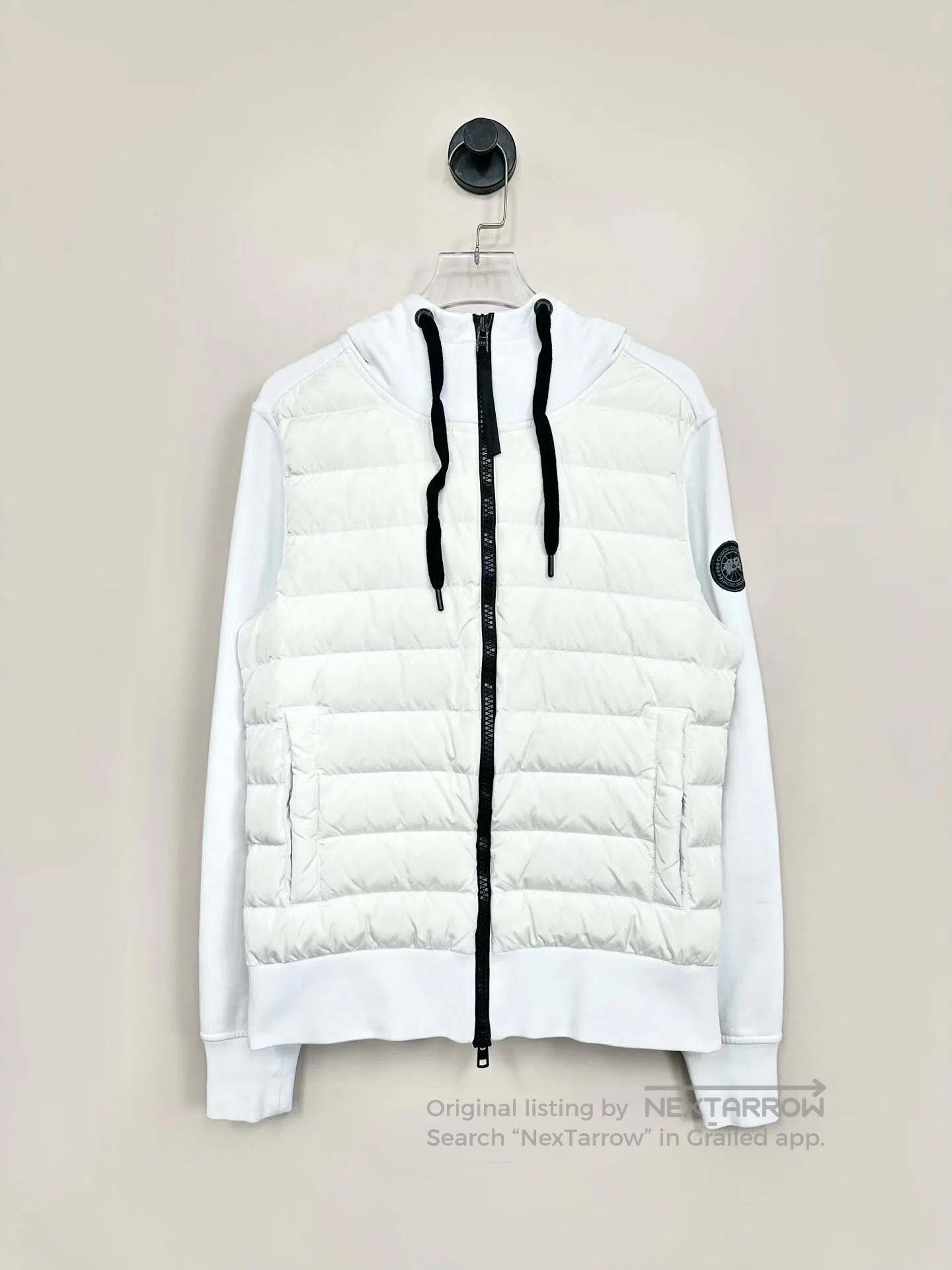 Canada Goose Canada Goose White Classic Sleeve Label Logo Zippered Down Size US XS / EU 42 / 0 - 1 Thumbnail