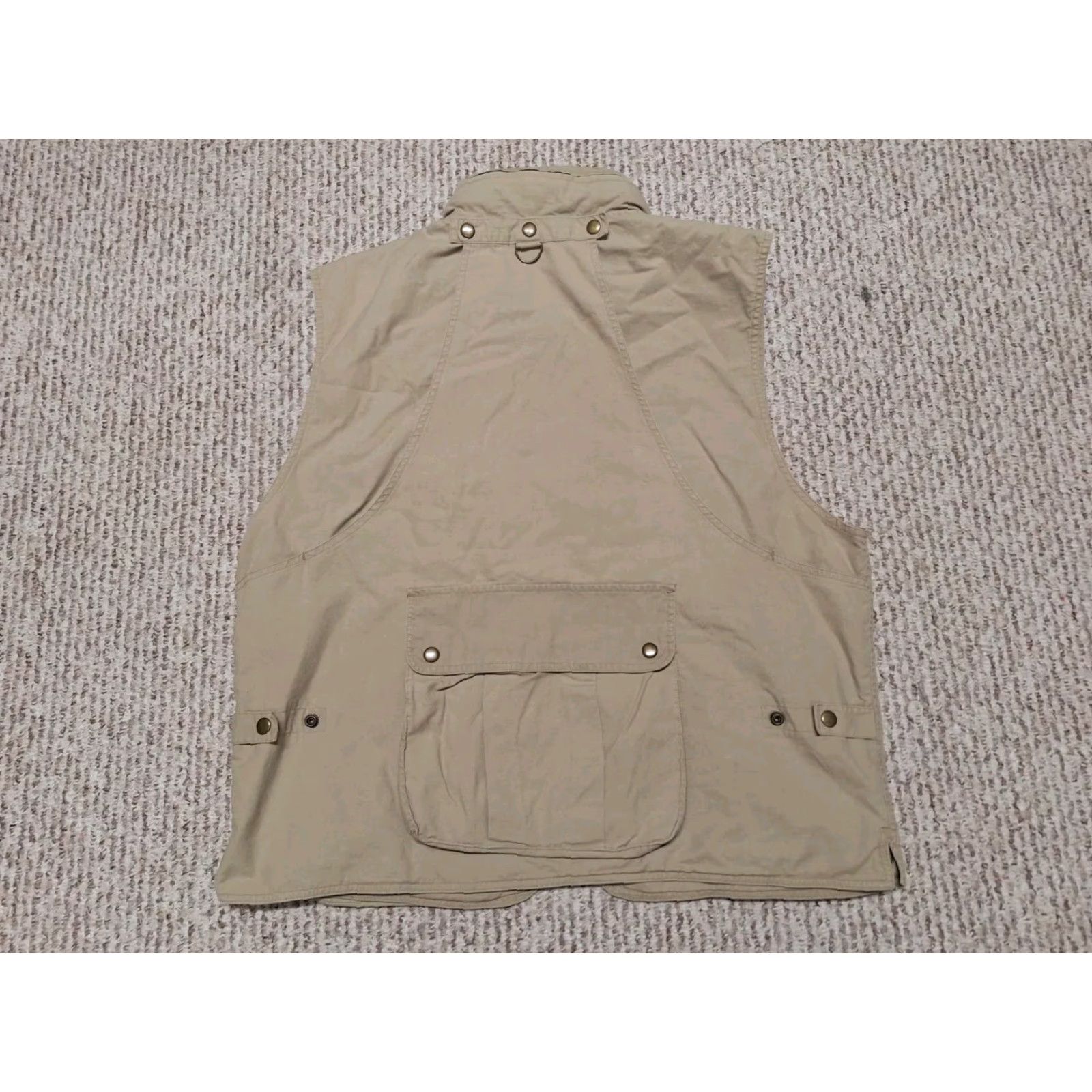 Banana Republic VINTAGE Banana Republic Vest Mens L Photography Hunting Safari Khaki Beige Cotton Vest Mens L Hiking Hunting Size US L / EU 52-54 / 3 - 3 Thumbnail