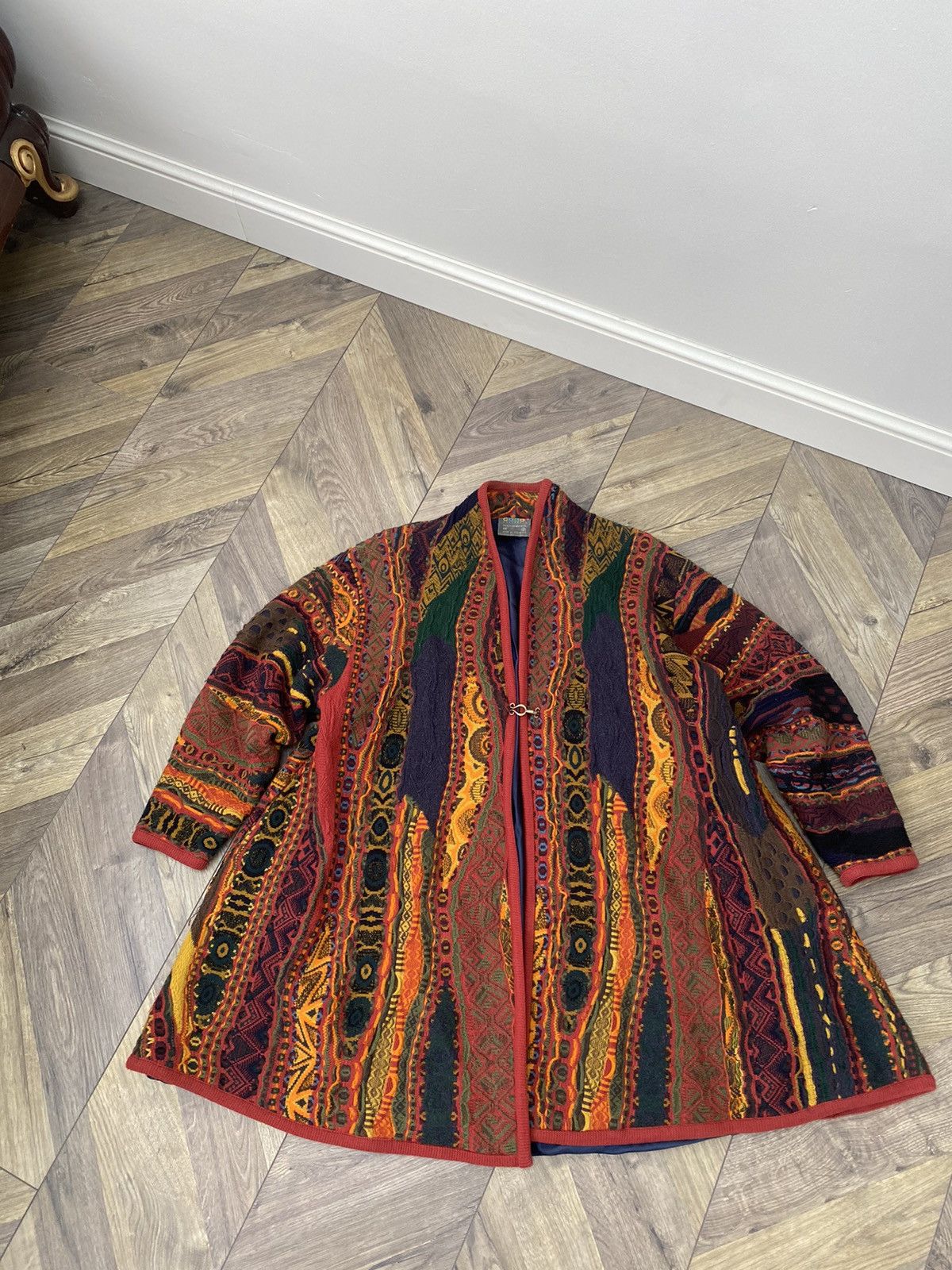 Coogi × Vintage Vintage Coogi Australia Multicolour Cardigan Size US S / EU 44-46 / 1 - 7 Thumbnail