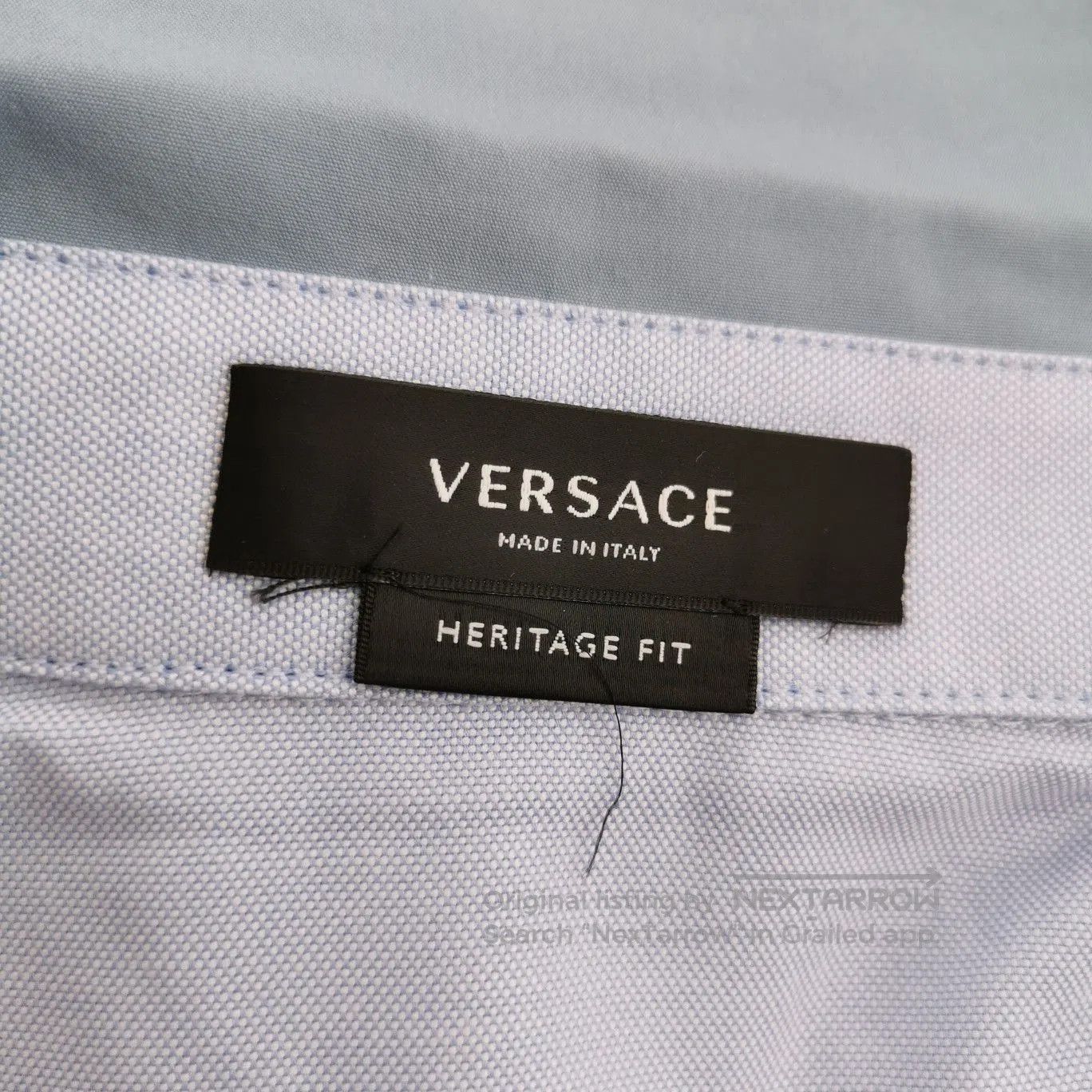 Versace Versace Color-Block Logo Long-Sleeve Shirt M. Size US S / EU 44-46 / 1 - 5 Thumbnail