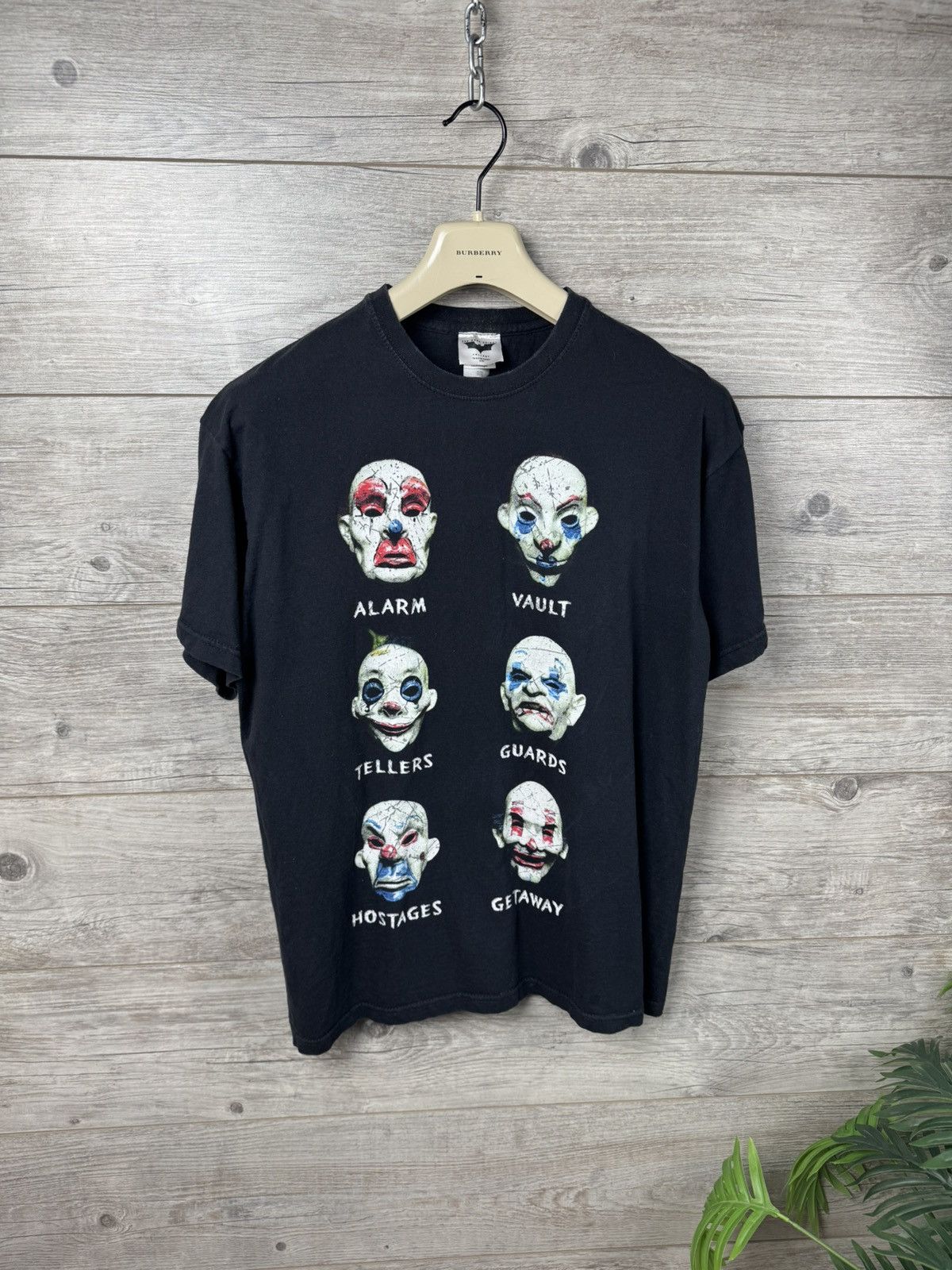 Japanese Brand Dark Knight DC Comics Batman Mask Bank Heist T Shirt Tee Size US L / EU 52-54 / 3 - 1 Thumbnail