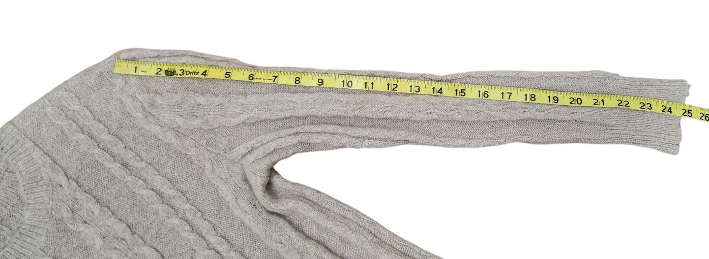 James Perse James Perse 100% Cashmere Cable Knit Sweater Women’s Size 3 Size XS / US 0-2 / IT 36-38 - 9 Thumbnail