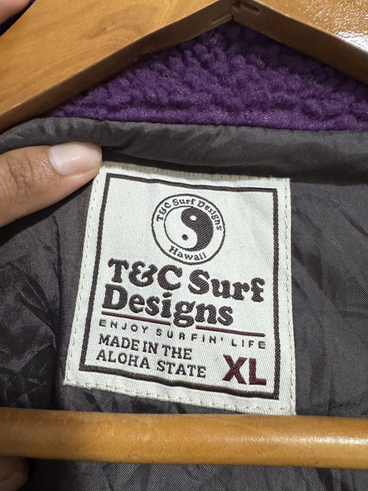 Grailed T&C SURF Design Fleece Jacket Size US L / EU 52-54 / 3 - 8 Thumbnail