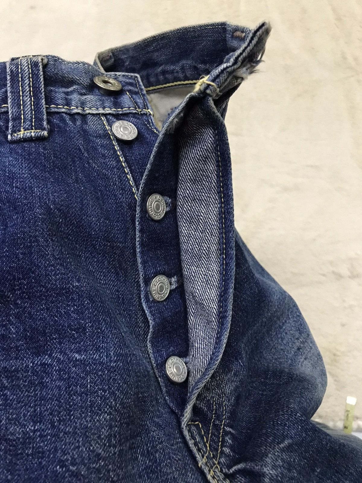 Denime × Japanese Brand × Vintage Japanese Brand DENIME Selvedge Jeans 30 Size US 30 / EU 46 - 8 Thumbnail