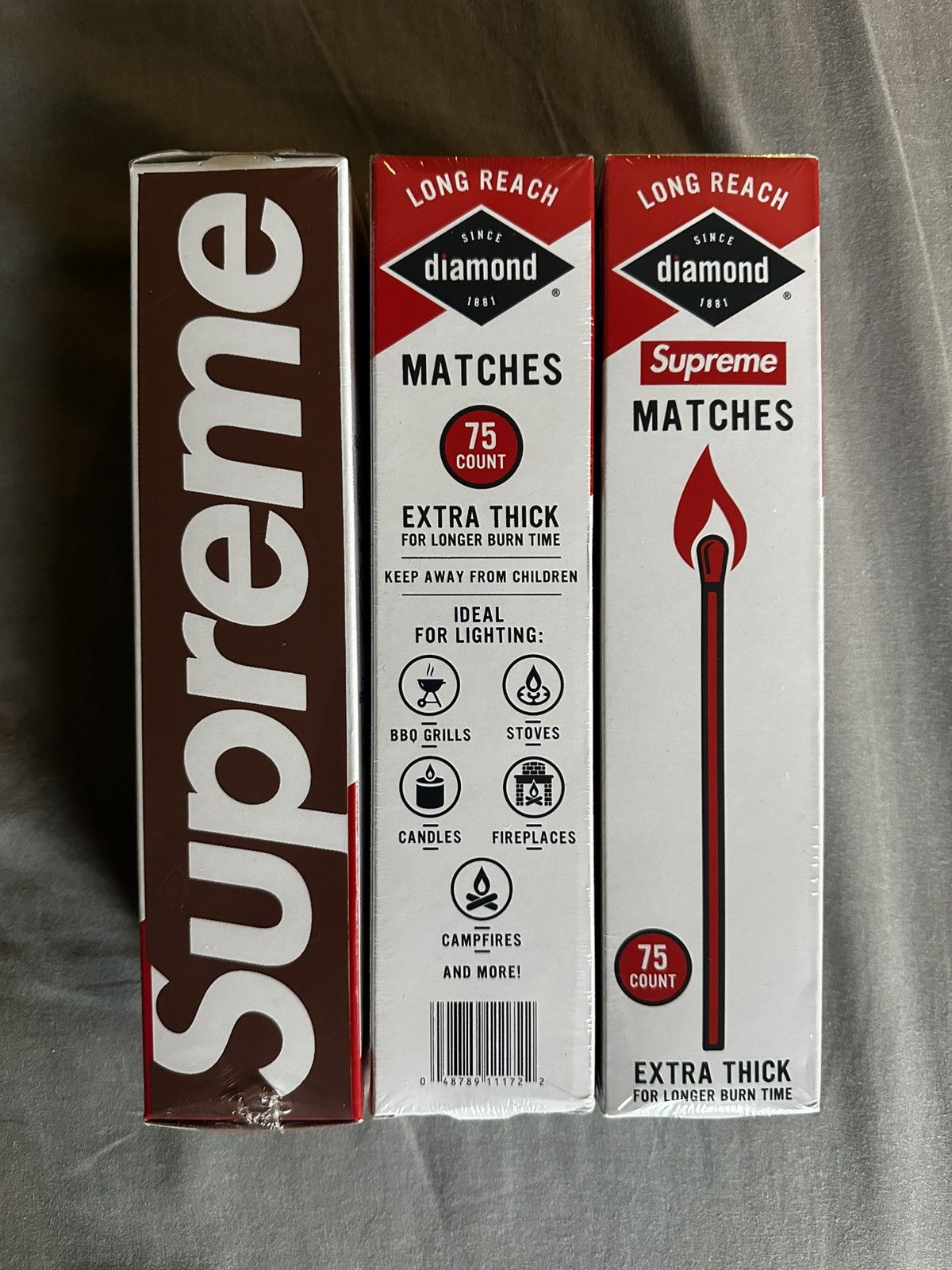 Supreme Supreme Diamond Matches 2 pack Size ONE SIZE - 1 Preview