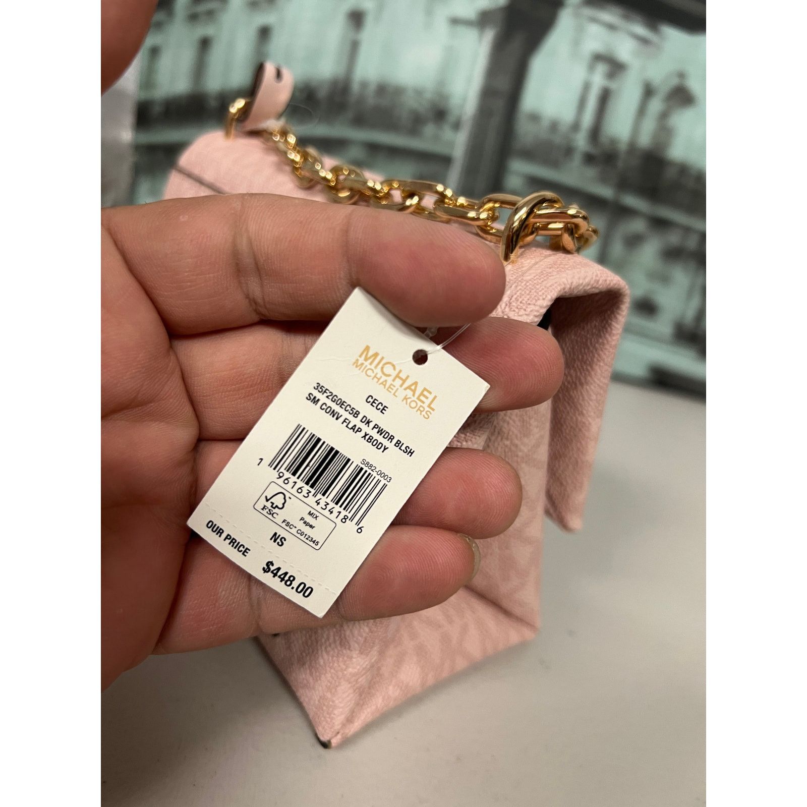 Michael Kors Michael Kors 35F2G0EC5B Cece Small Logo Shoulder Bag Size ONE SIZE - 9 Thumbnail