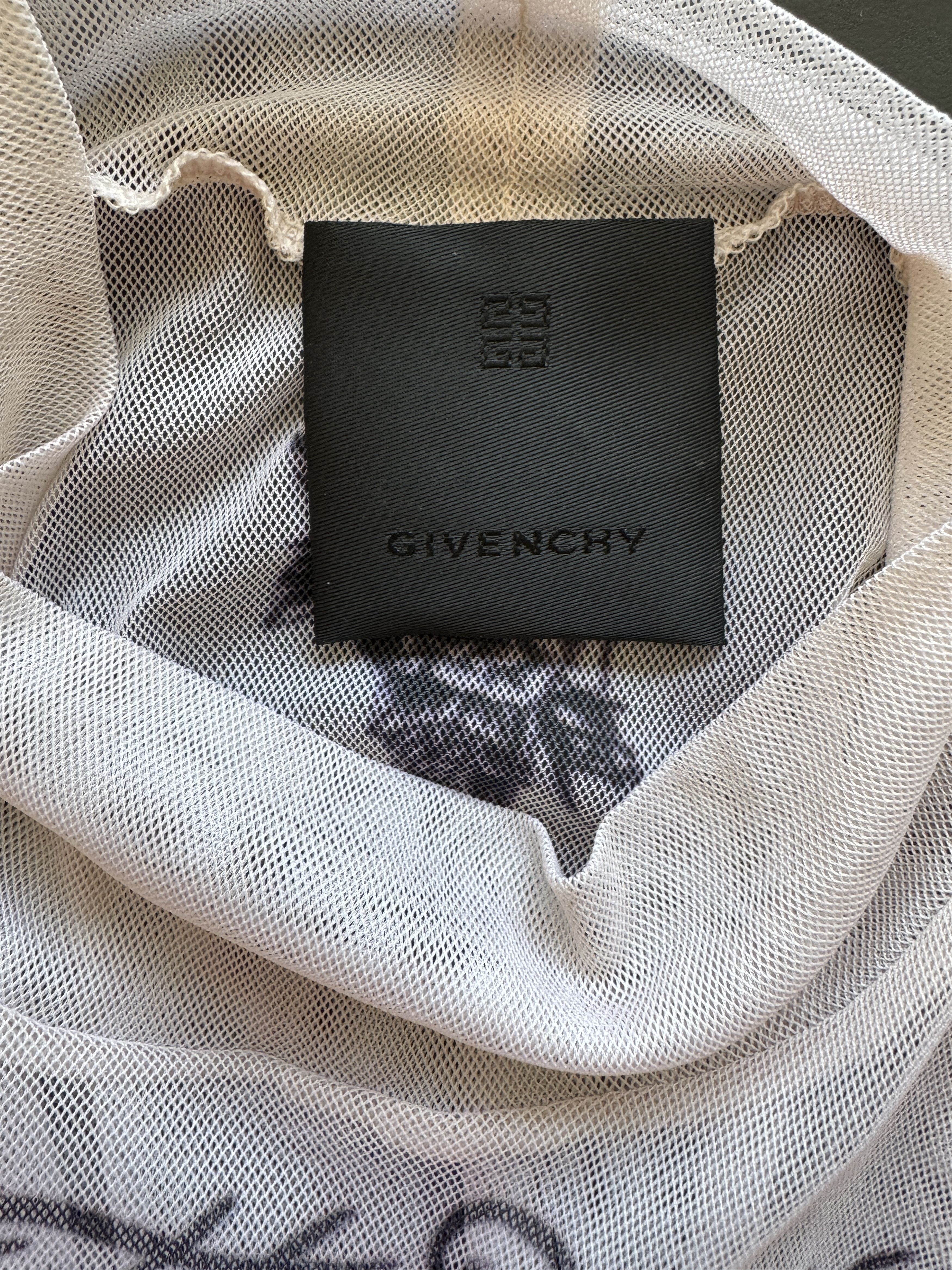 Givenchy sheer long-sleeve tattoo-print t-shirt Size US S / EU 44-46 / 1 - 15 Thumbnail