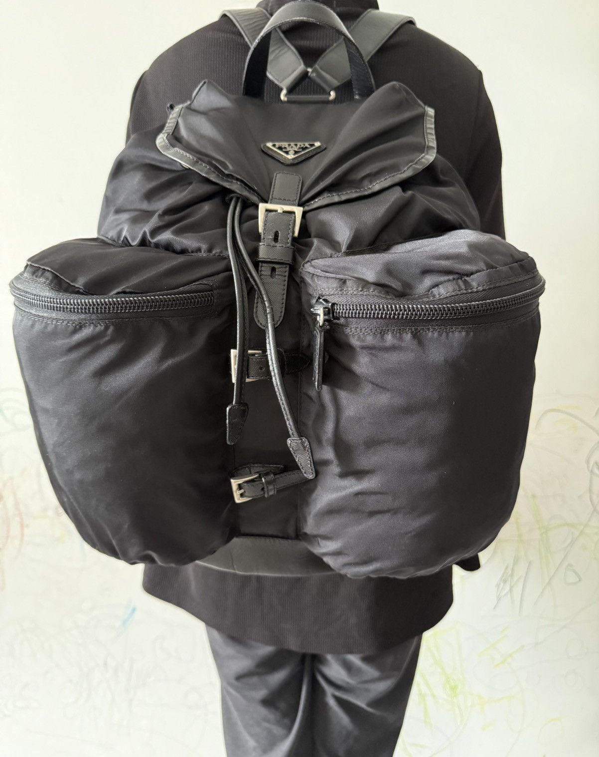 【vintage】PRADA SPORT BACKPACK Pre-owned Prada Sport Drawstring Backpack | Sabrina's Closet