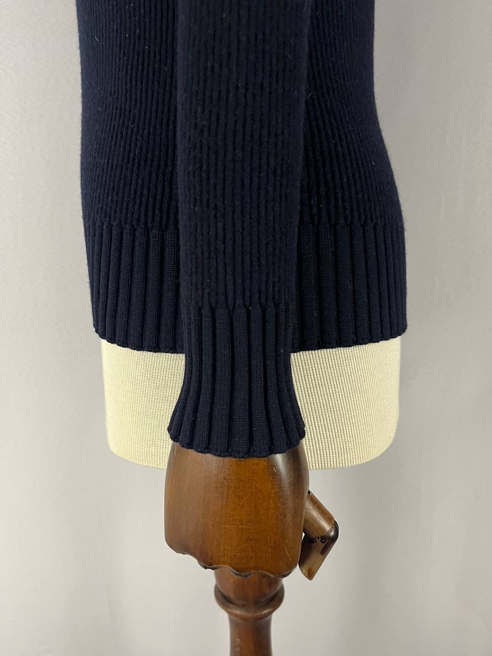 Stone Island Stone Island Sweater Navy Wool Size US L / EU 52-54 / 3 - 6 Thumbnail