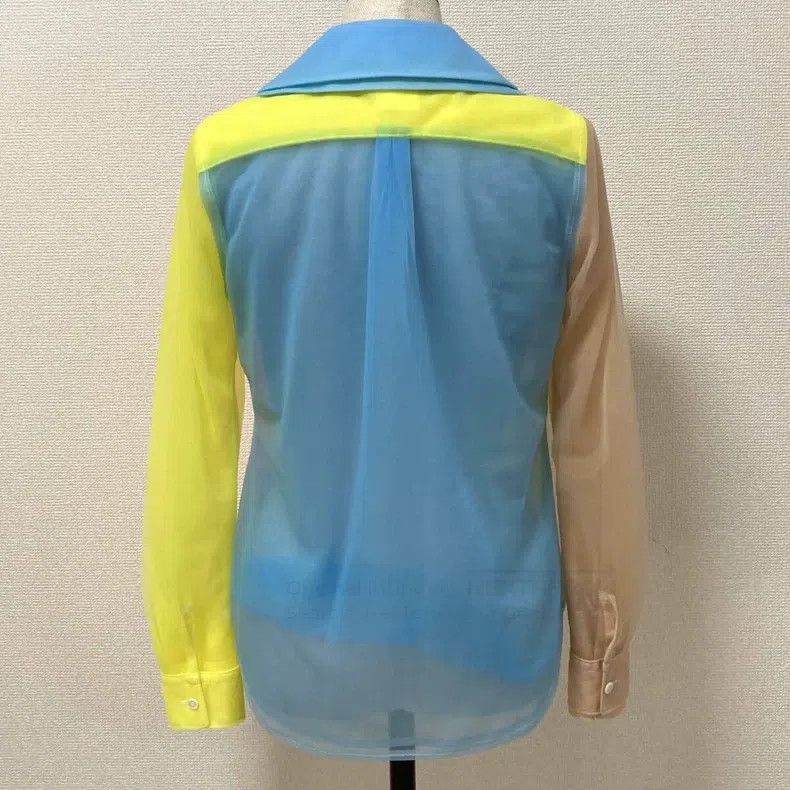 Comme des Garcons Comme Des Garcons Three-layer Perspective Round Neck Shirt Size XS / US 0-2 / IT 36-38 - 3 Thumbnail