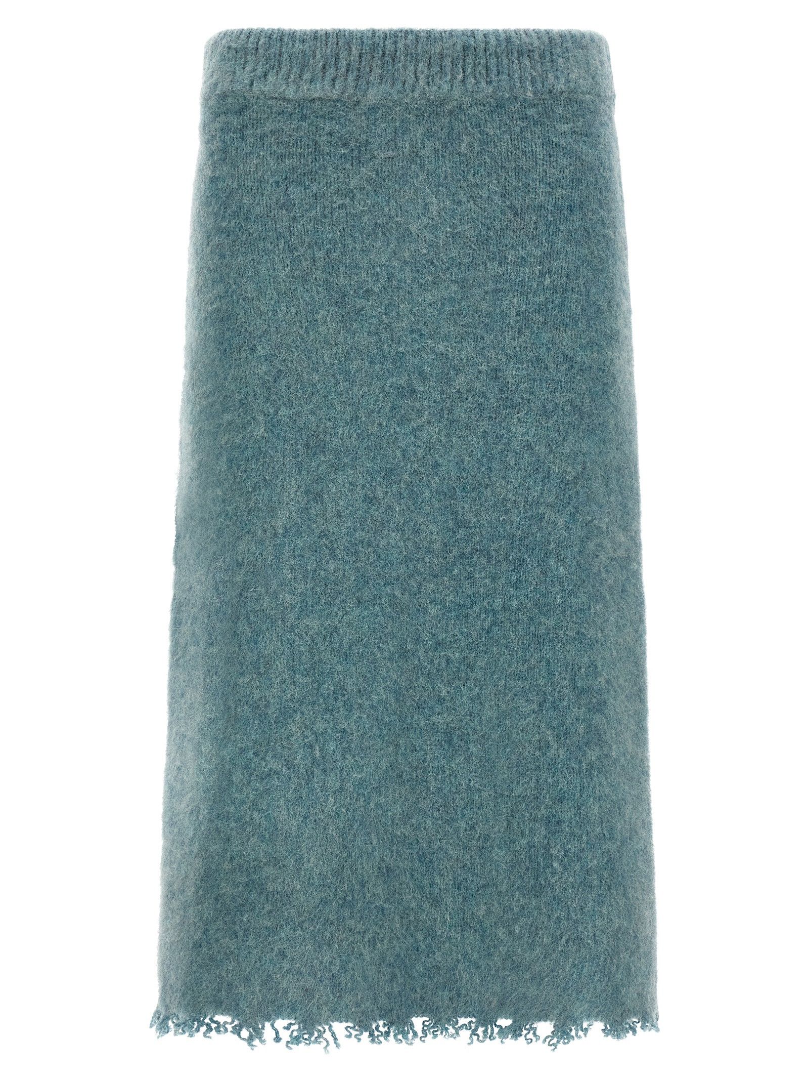 Jil Sander Wool Knit Skirt Size 28" / US 6 / IT 42 - 1 Thumbnail