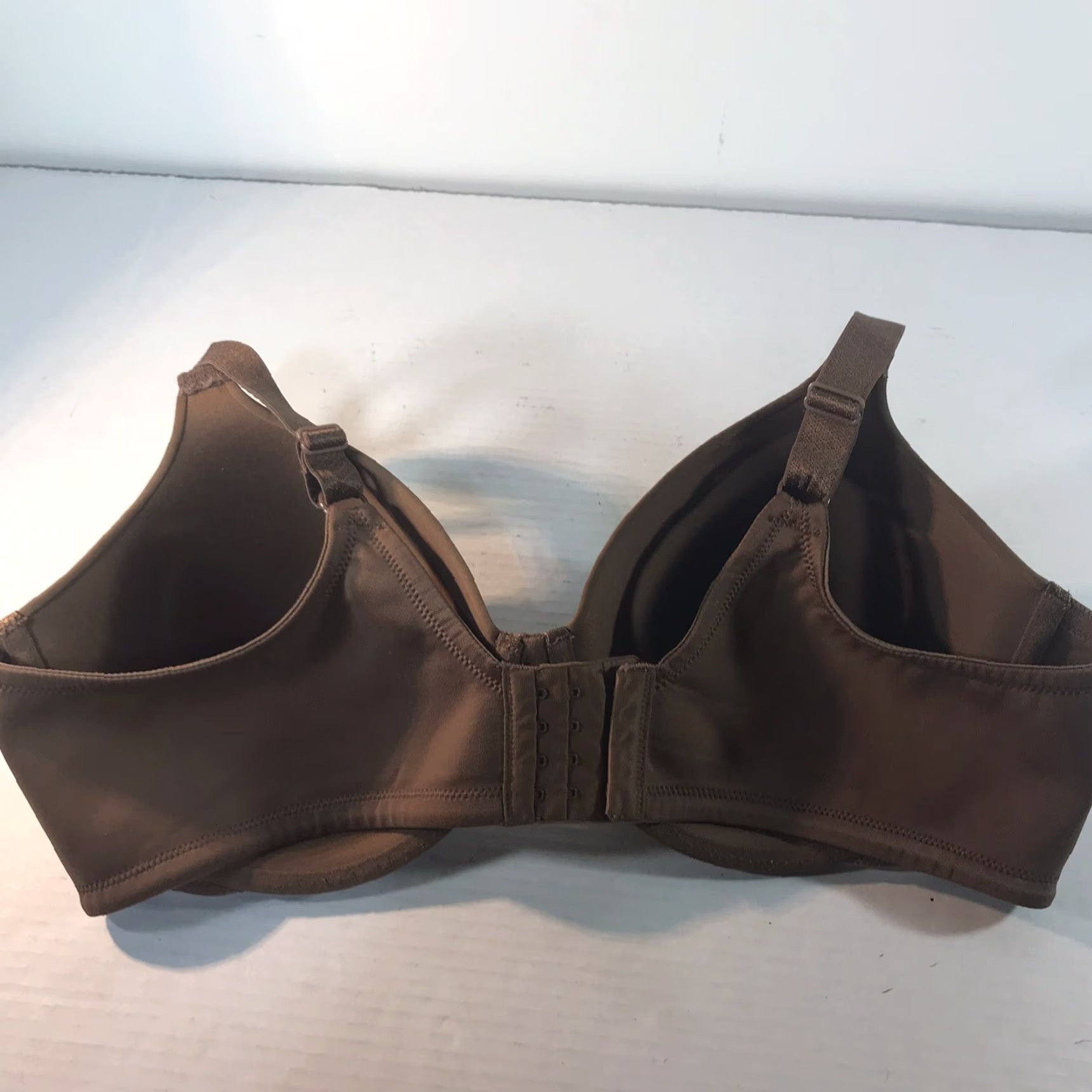 Vintage Vanity Fair Brown Lightly Lined Bra Womens Size 42D Indonesia Size ONE SIZE - 2 Thumbnail