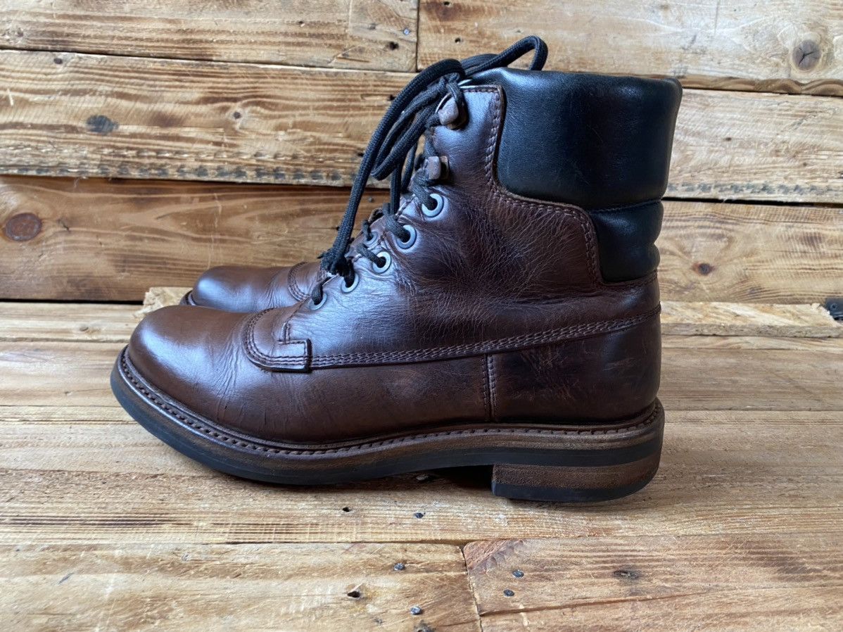 Prada Vintage Prada milano hiking boots brown leathers shoes Uk7.5 Size US 8.5 / EU 41-42 - 7 Thumbnail