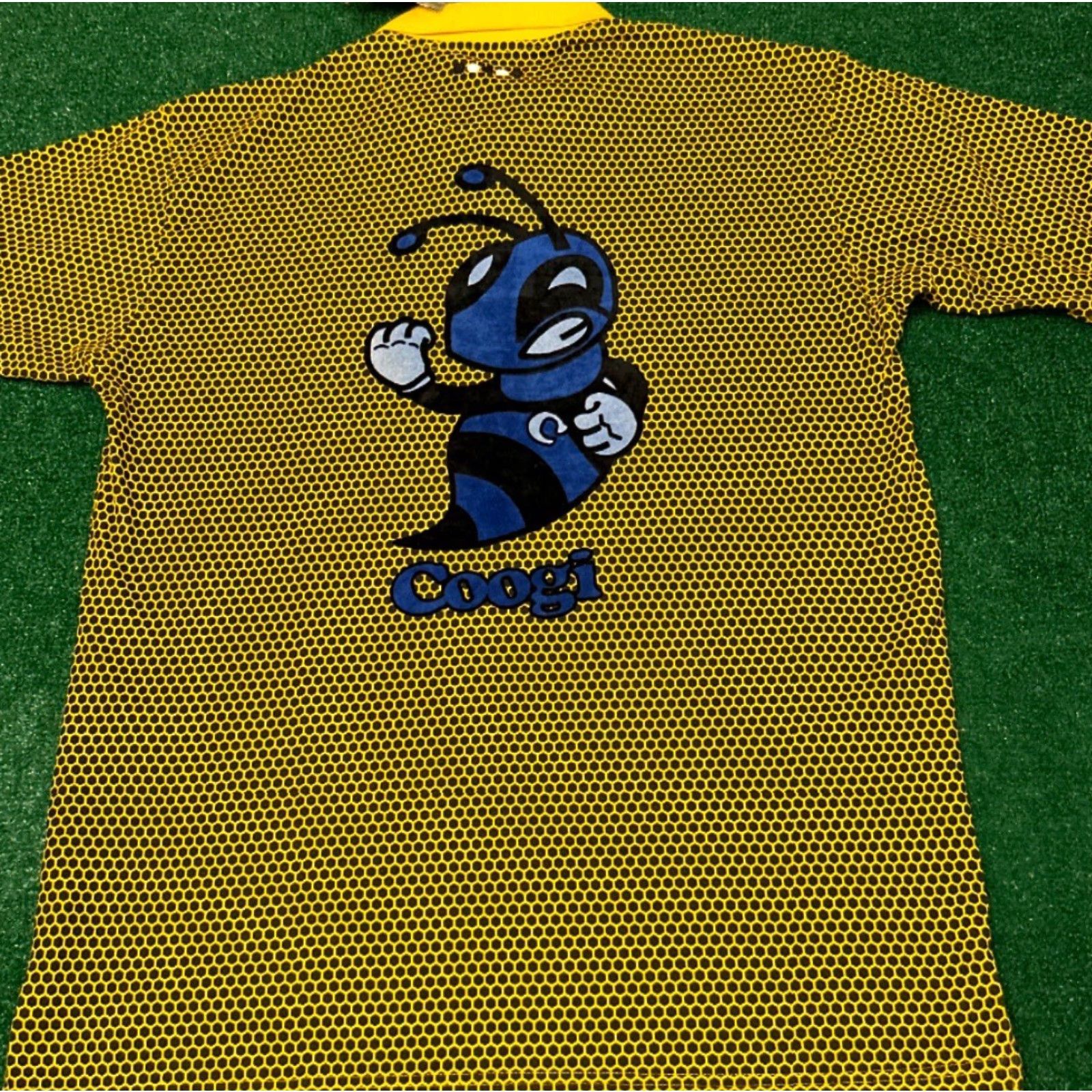 Coogi VINTAGE COOGI Bumblebee Hip Hop Polo Shirt Mens XL Yellow NWT Size US XL / EU 56 / 4 - 4 Thumbnail