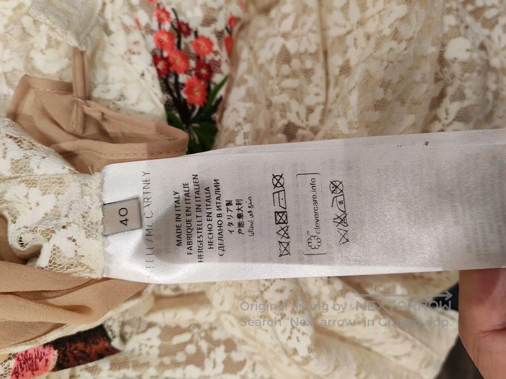 Stella McCartney Stella McCartney White Lace Dress. Size S / US 4 / IT 40 - 8 Thumbnail