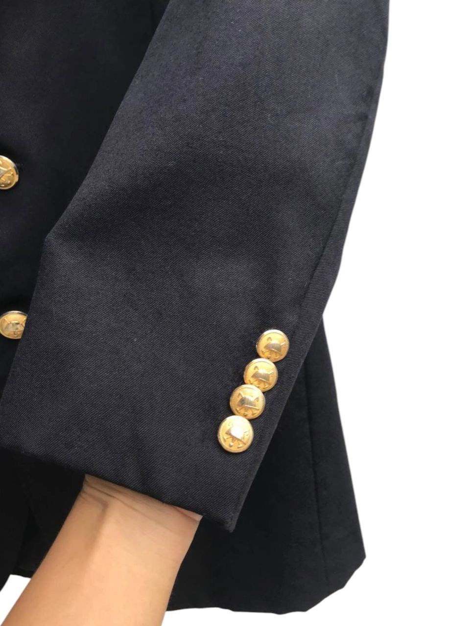 Polo Ralph Lauren Navy Polo Ralph Lauren Gold Tone Buttons Blazer Navy Size US M / EU 48-50 / 2 - 7 Thumbnail