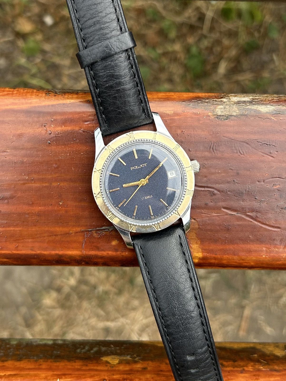 Vintage Vintage Watch Poljot Mechanical Wristwatch Hand Wind 1980s Size ONE SIZE - 16 Thumbnail