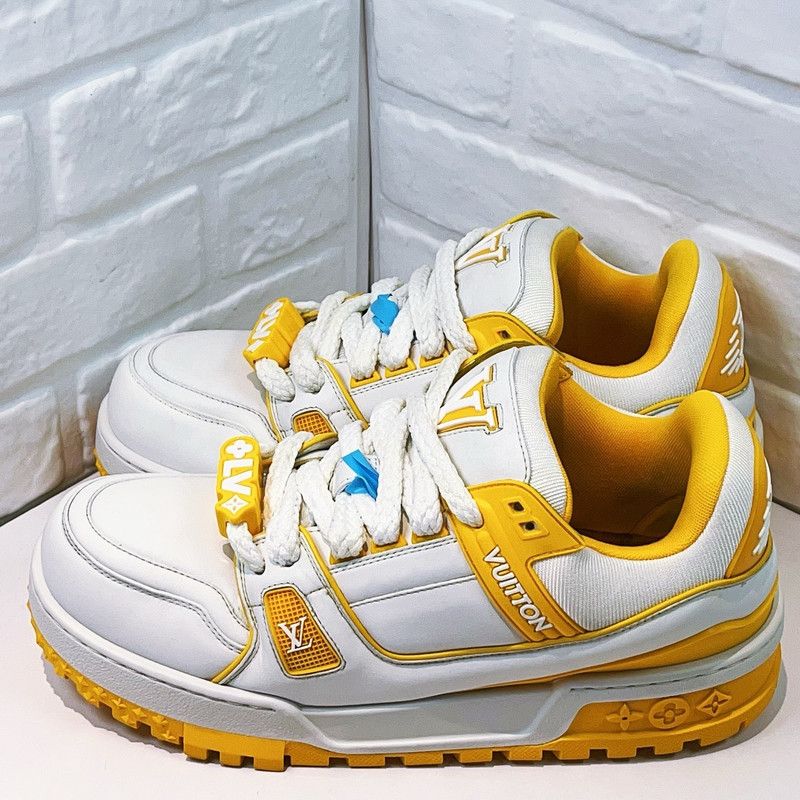 Louis Vuitton Louis Vuitton Trainer Maxi Low Top Sneakers 0079 Size US 8.5 / EU 41-42 - 1 Thumbnail