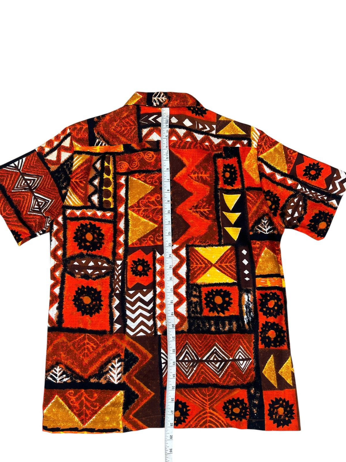 Vintage Vintage 60s 70s Royal Hawaiian Barkcloth Hawaii Shirt Size US M / EU 48-50 / 2 - 13 Thumbnail