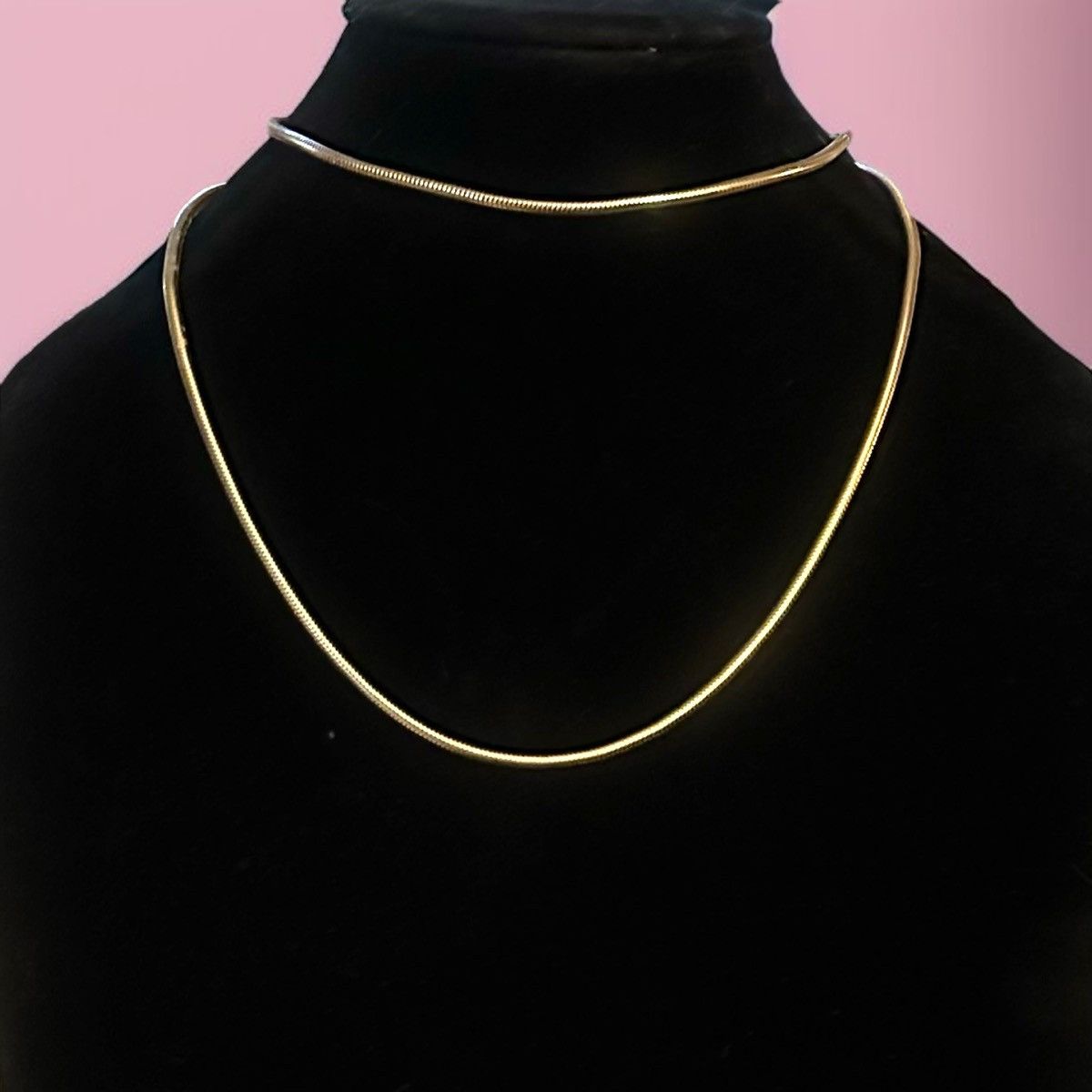 Other × Vintage Vintage Sarah Coventry long gold tone snake chain necklace Size ONE SIZE - 1 Thumbnail