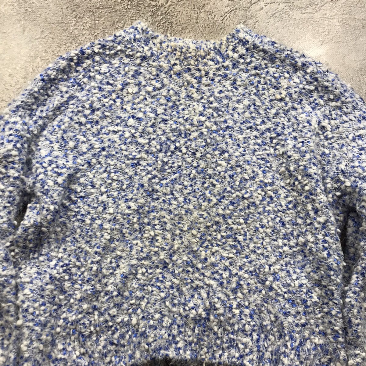 Japanese Brand Vintage Y2K ABSTRACT MOHAIR SWEATER Knitted Oversized 90s Size M / US 6-8 / IT 42-44 - 3 Thumbnail