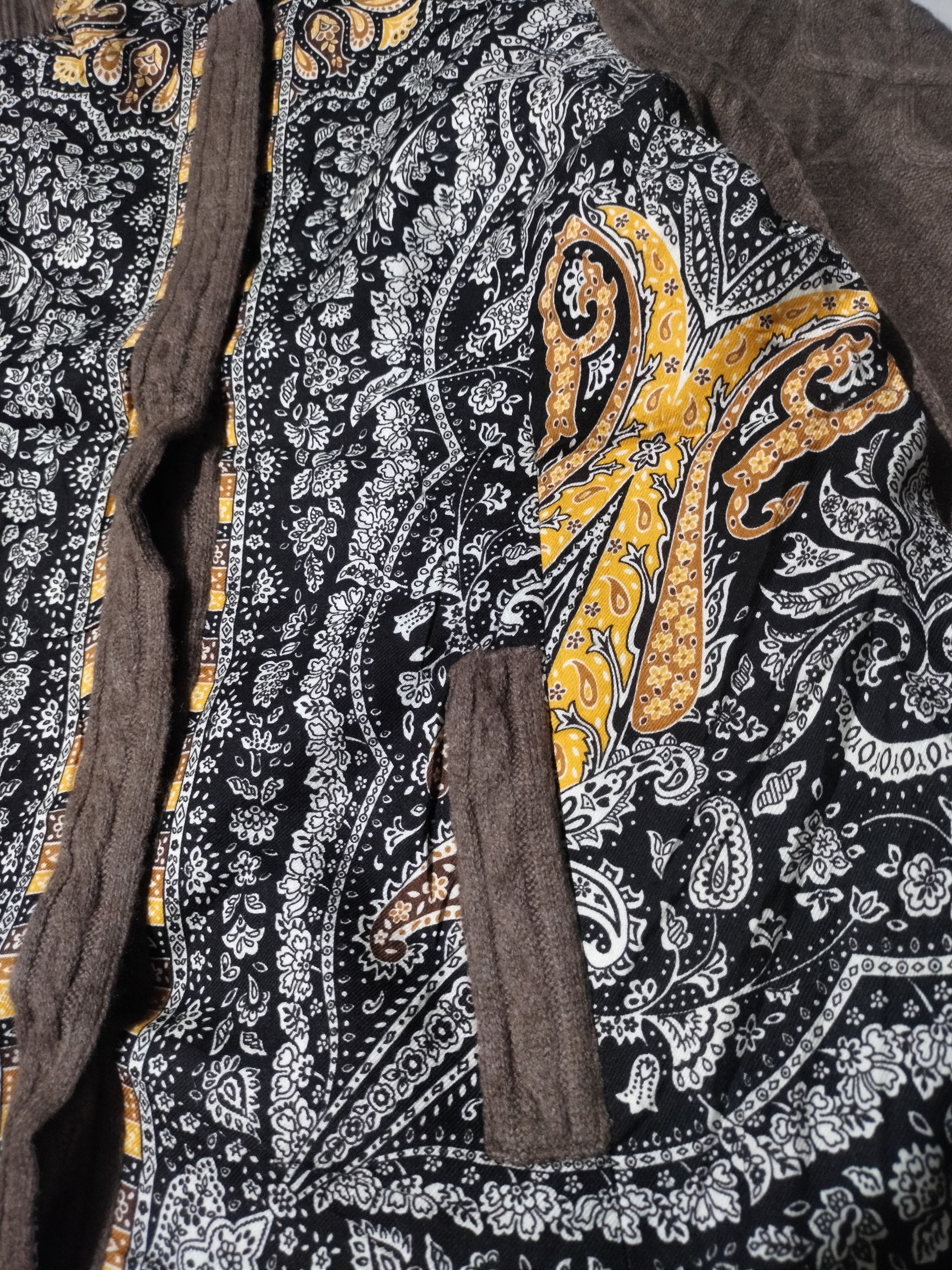 Japanese Brand × Vintage Mima moda Batik & knit jacket Size M / US 6-8 / IT 42-44 - 7 Thumbnail