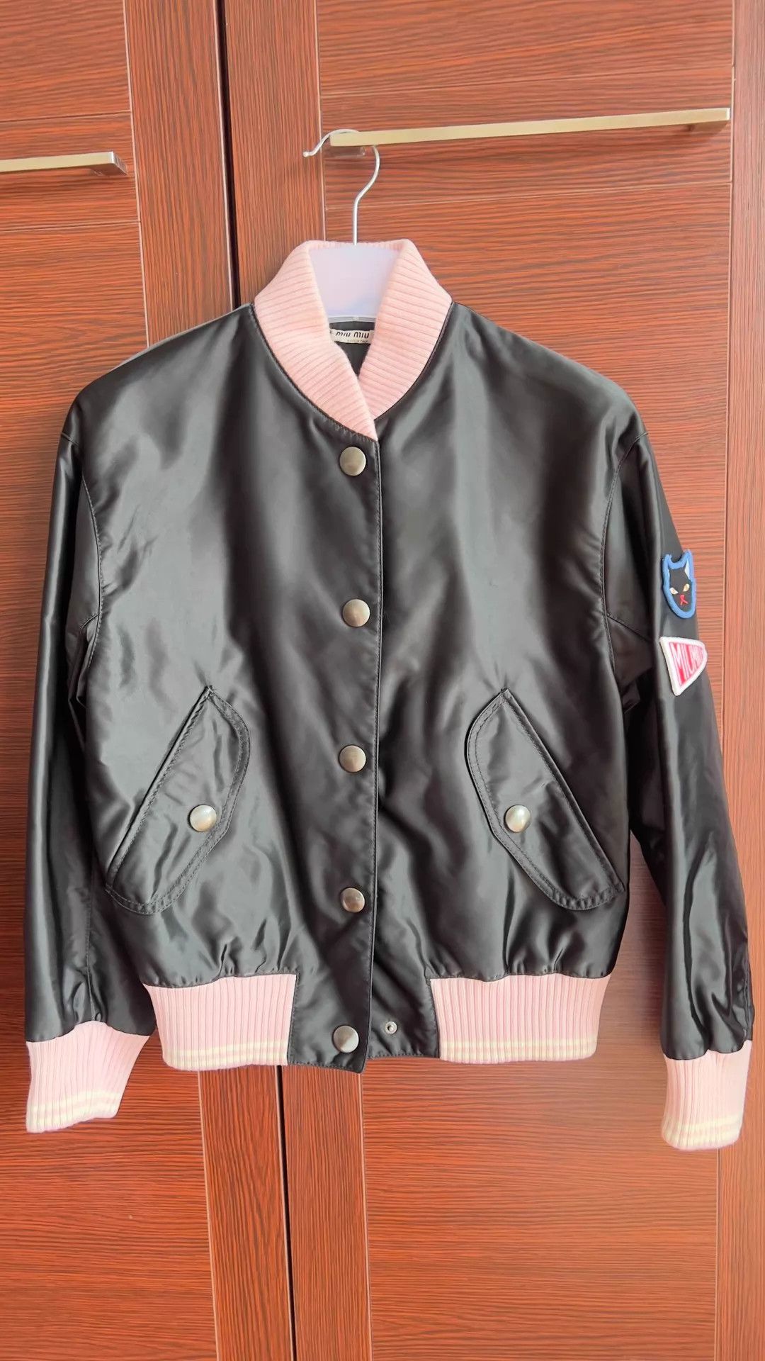 Miu Miu MIU MIU 38 Pilot Jacket Classic Dry Cleaned Like New Size XS / US 0-2 / IT 36-38 - 3 Thumbnail
