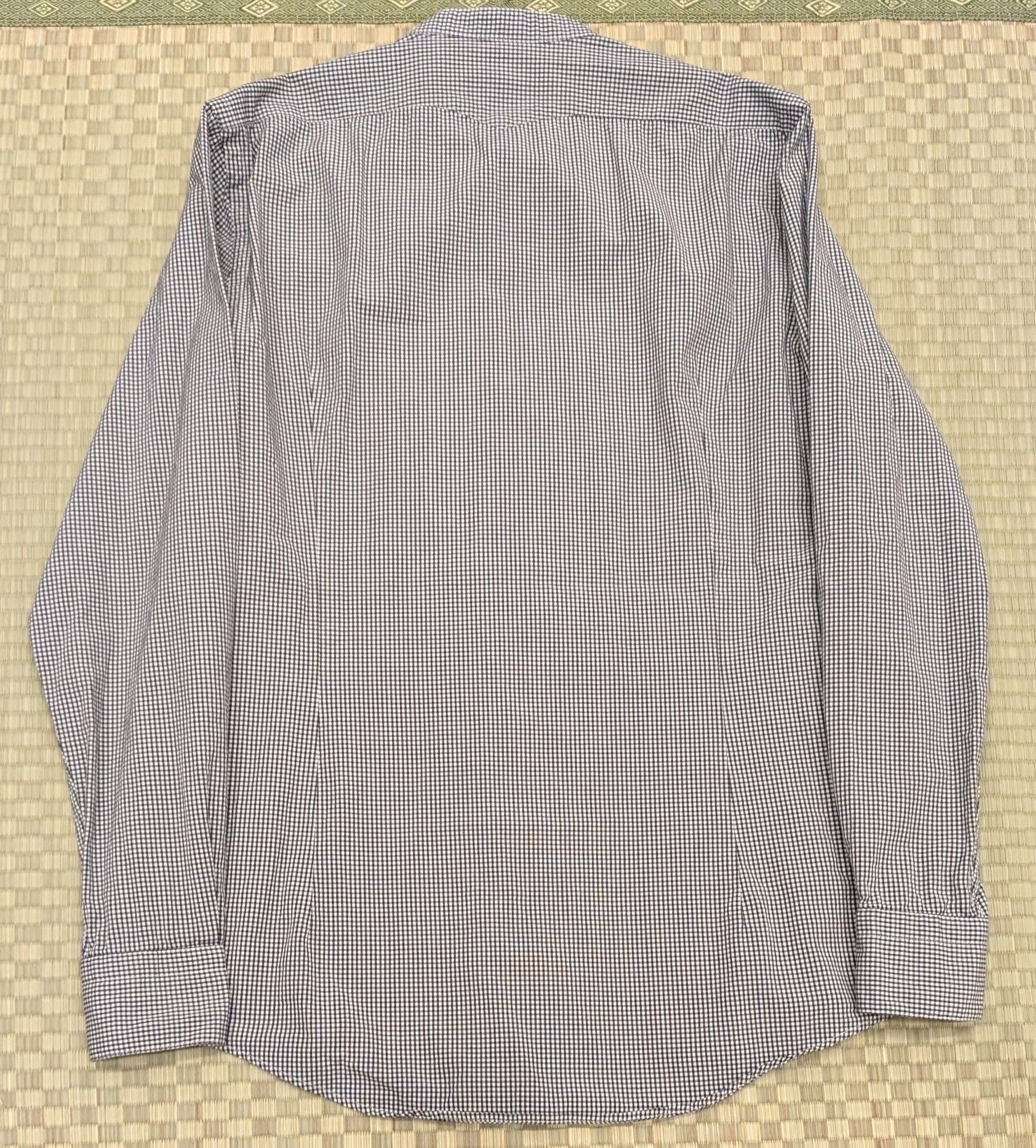 Massimo Alba Massimo Alba Band Collar Button Up Shirt Check Made in Italy Size US S / EU 44-46 / 1 - 2 Thumbnail