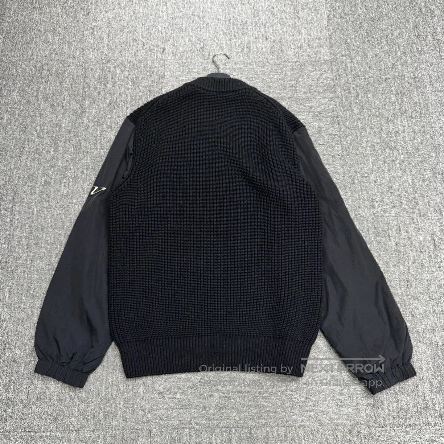 Louis Vuitton Louis Vuitton Nylon-spliced wool knit sweater| Size US XL / EU 56 / 4 - 2 Thumbnail