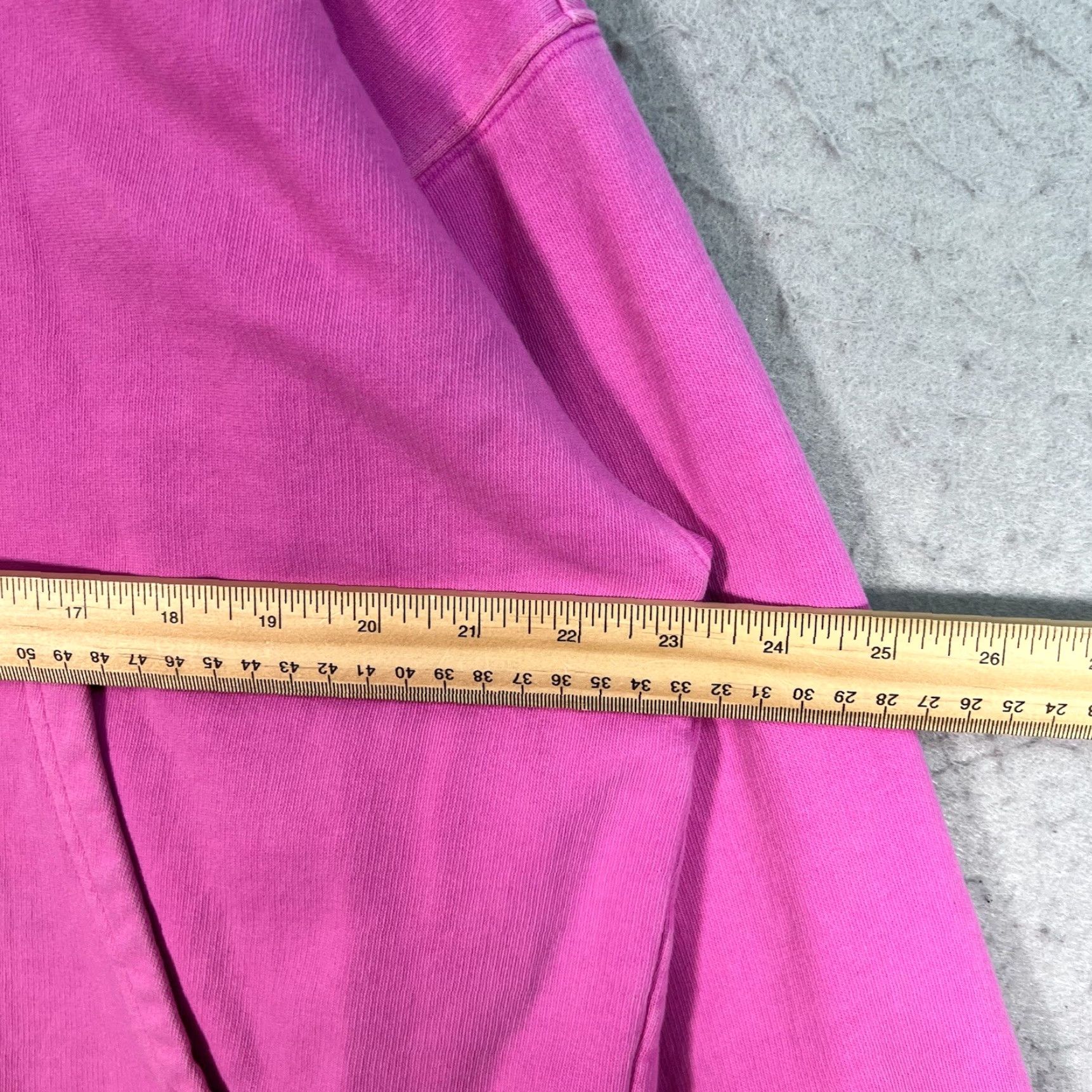 Victoria's Secret Victoria's Secret PINK 1/2 Zip Cropped Sweatshirt Adult Large Pink Activewear Womens Size L / US 10 / IT 46 - 2 Thumbnail
