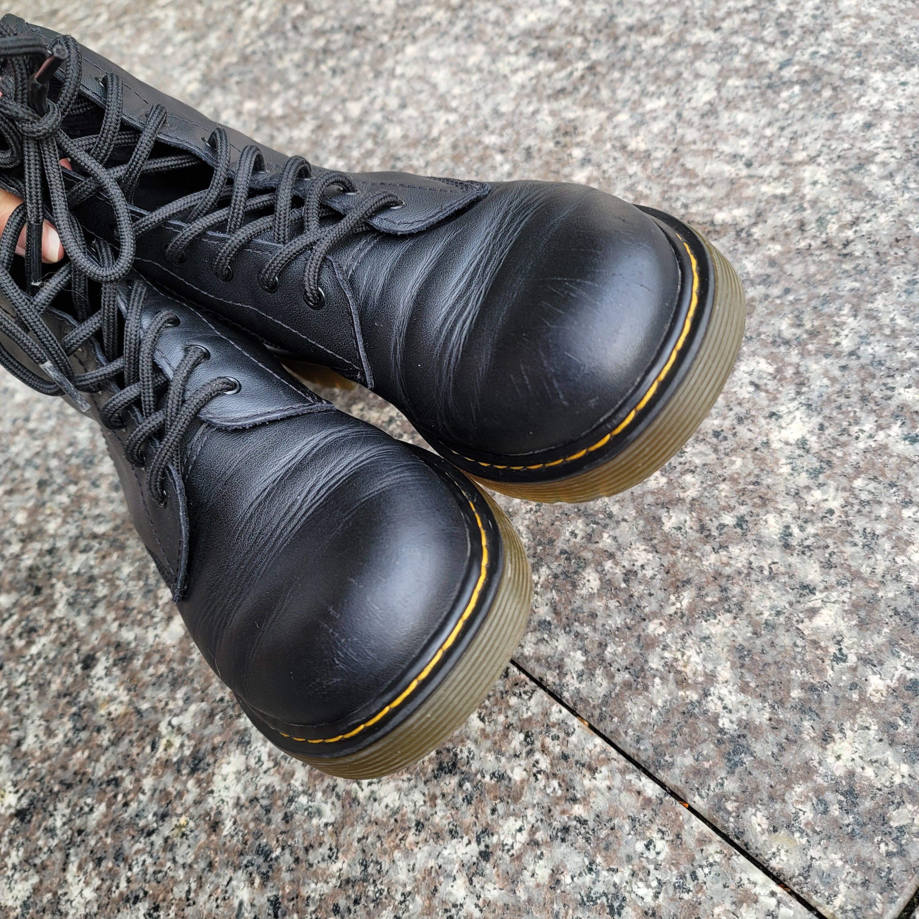 Dr. Martens Dr.Martens leather boots Size US 7 / IT 37 - 8 Thumbnail