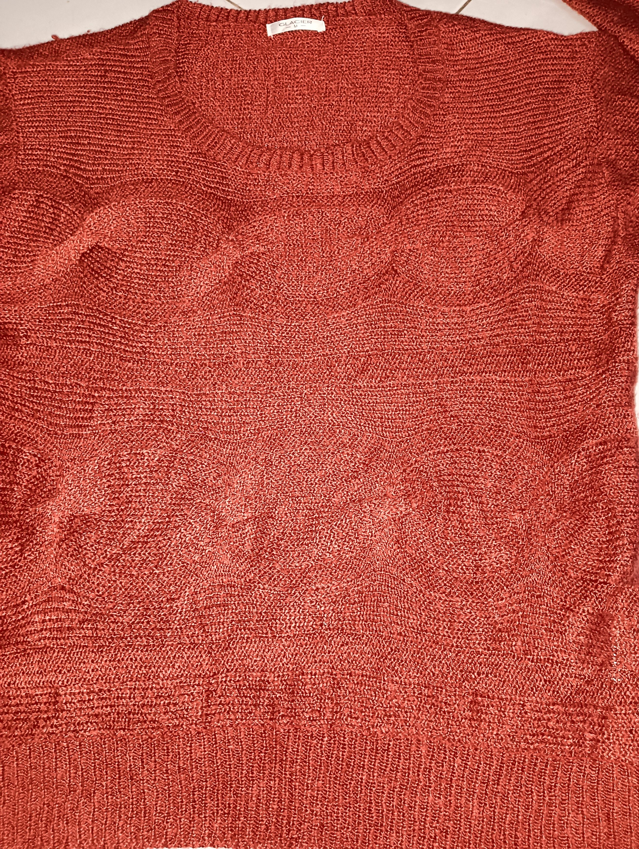 Vintage Glacier Maroon Shag Shaggy Fur Mohair Knitwear Size US M / EU 48-50 / 2 - 4 Thumbnail