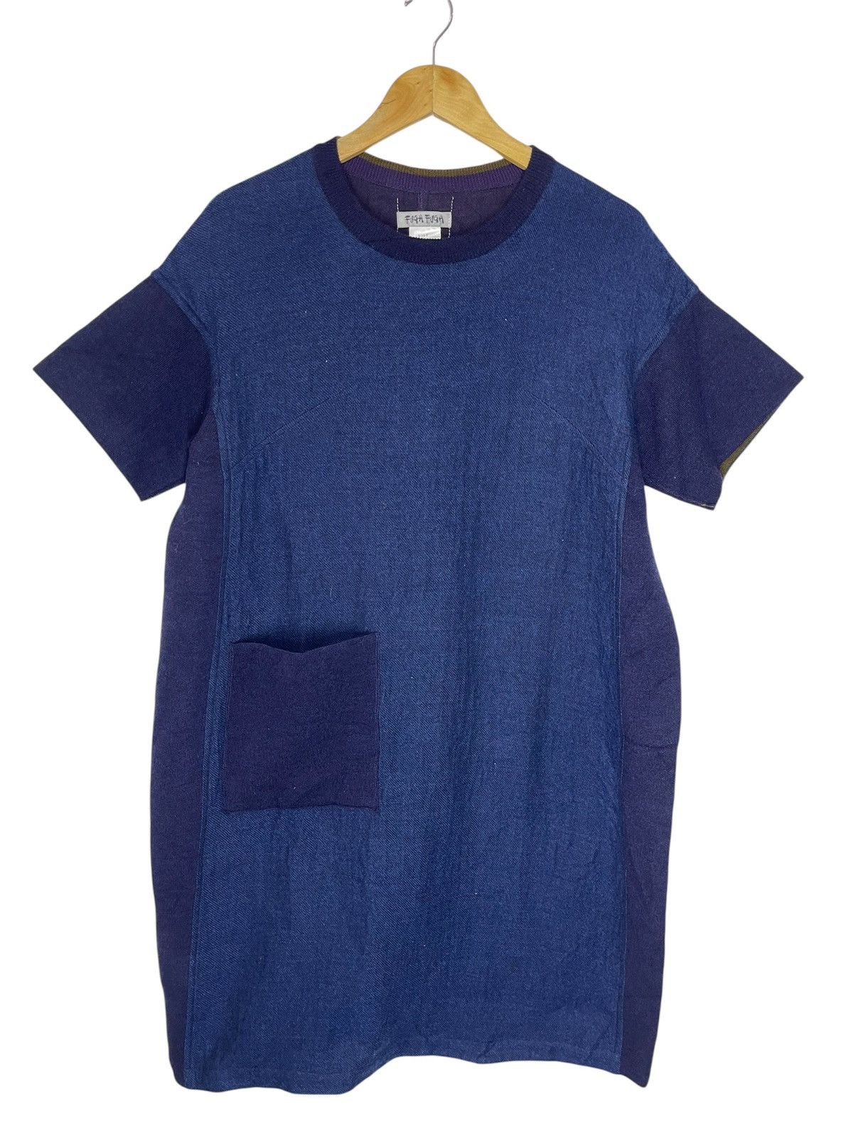 GOSTAR DE FUGA Vintage Indigo Blue FUGA Knitwear Sweater Size M / US 6-8 / IT 42-44 - 1 Thumbnail