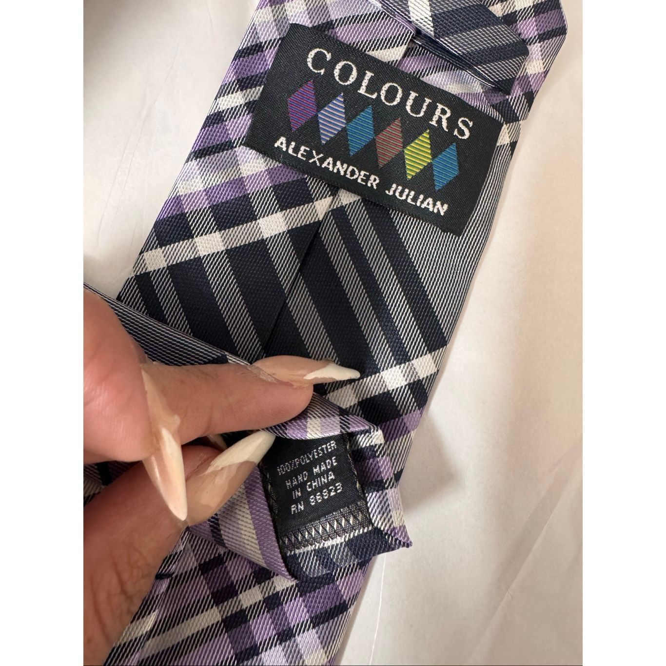 Other Colours by Alexander Julian tie One Size (Men’s) Size ONE SIZE - 5 Thumbnail