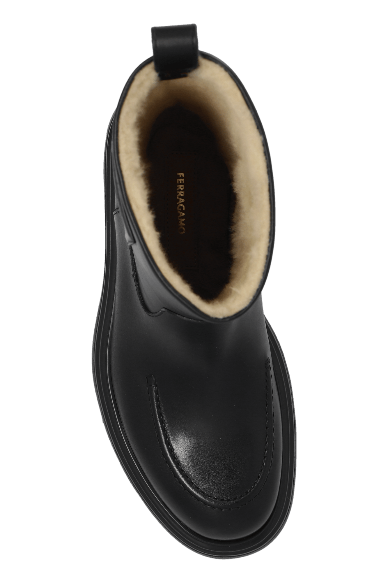 Salvatore Ferragamo o1s1rm1225 Hug Boots in Black Size US 11 / IT 41 - 5 Thumbnail
