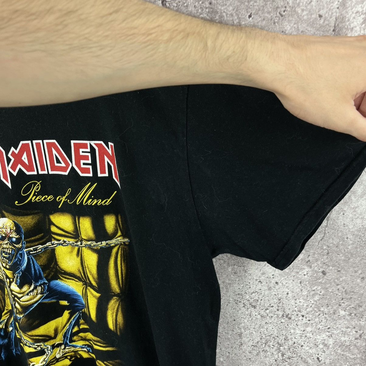 Iron Maiden Iron Maiden Piece of Mind Tee Big Logo 2000s Size 2XL Size US XXL / EU 58 / 5 - 6 Thumbnail