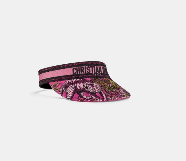 Dior o1w1db10924 Size: OS / Toile De Jouy Voyage Visor Size ONE SIZE - 1 Thumbnail